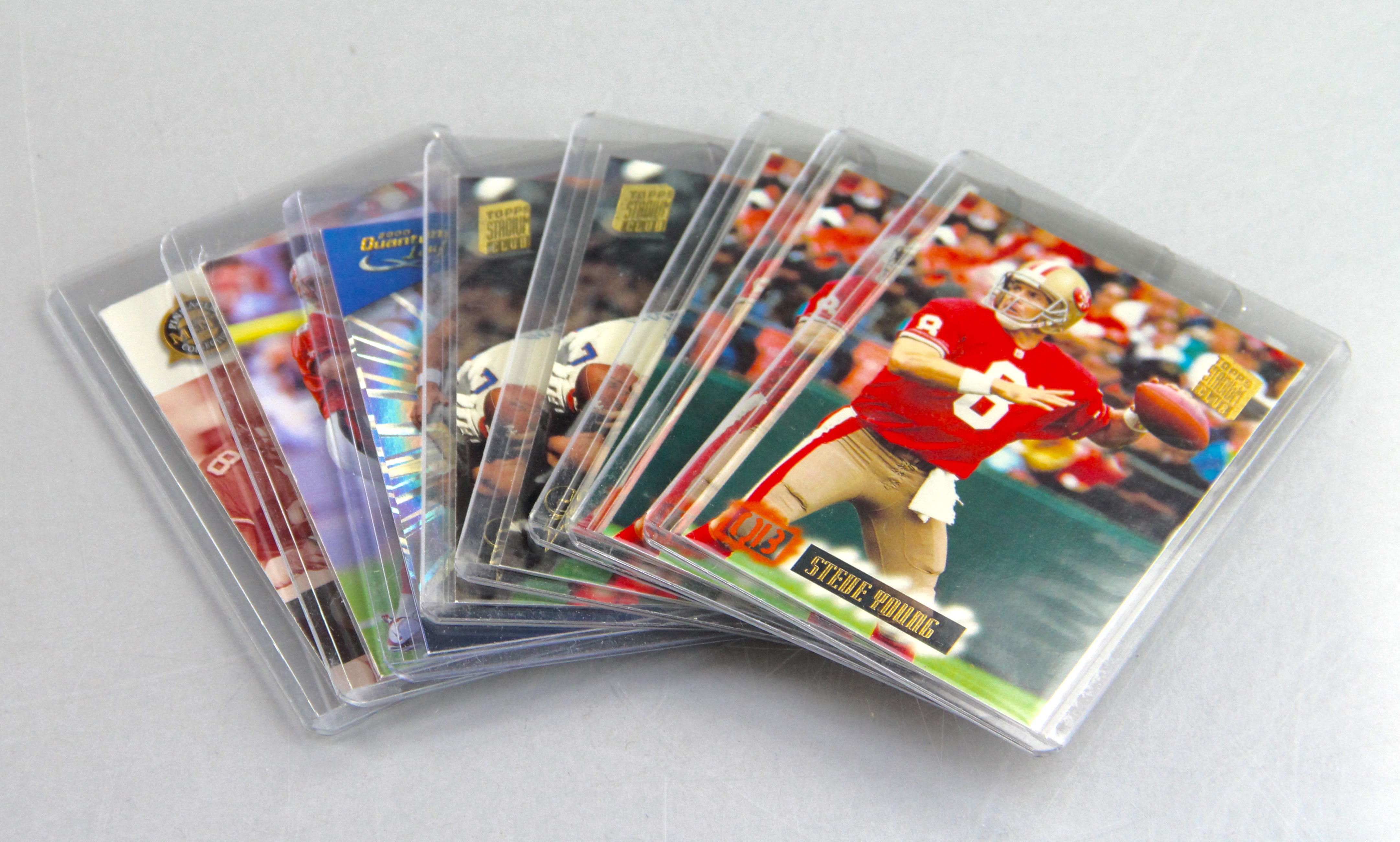 Huge Collection of Steve Young Football Cards