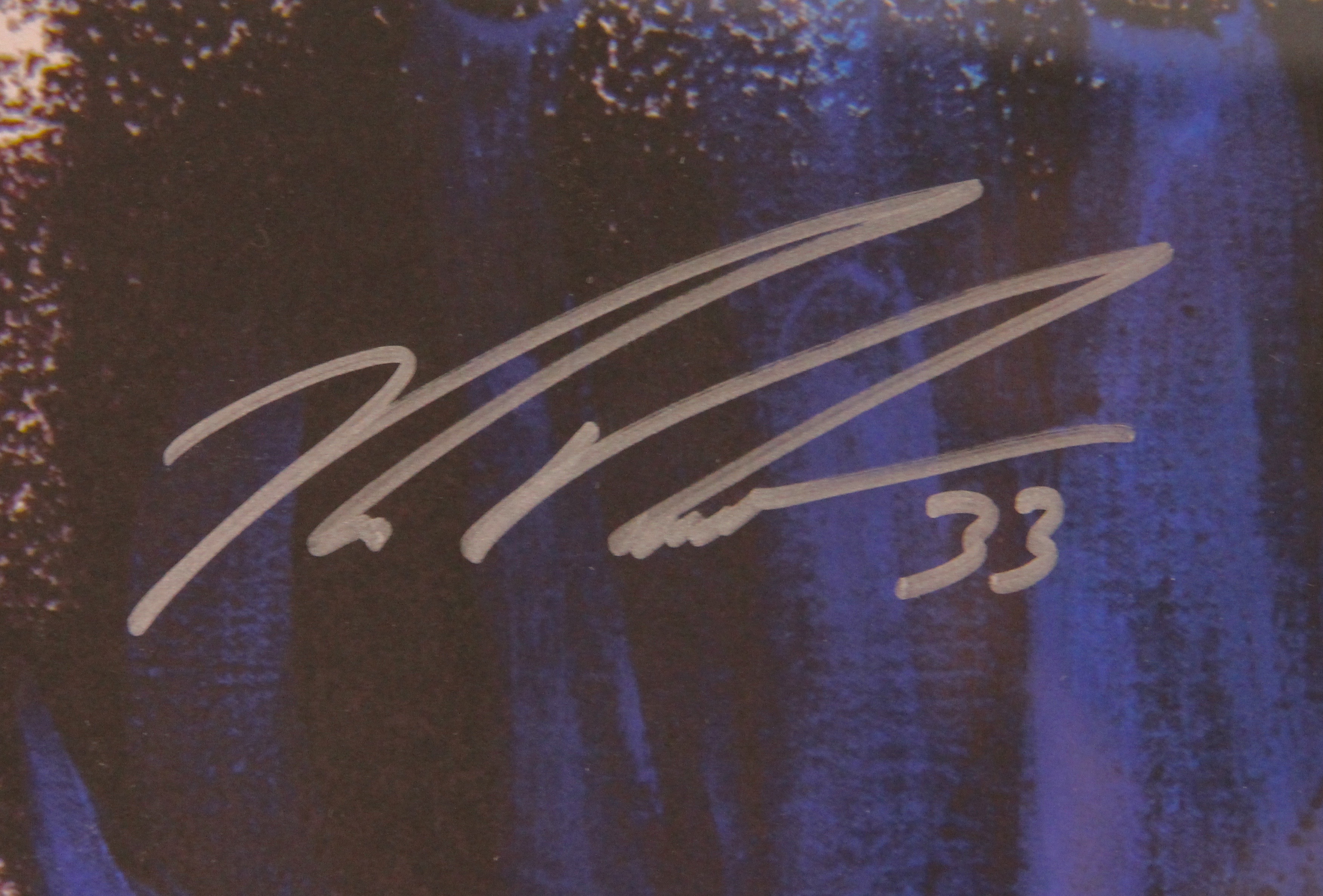 Autographed Wildcat Giclee Print by Aaron Kizer