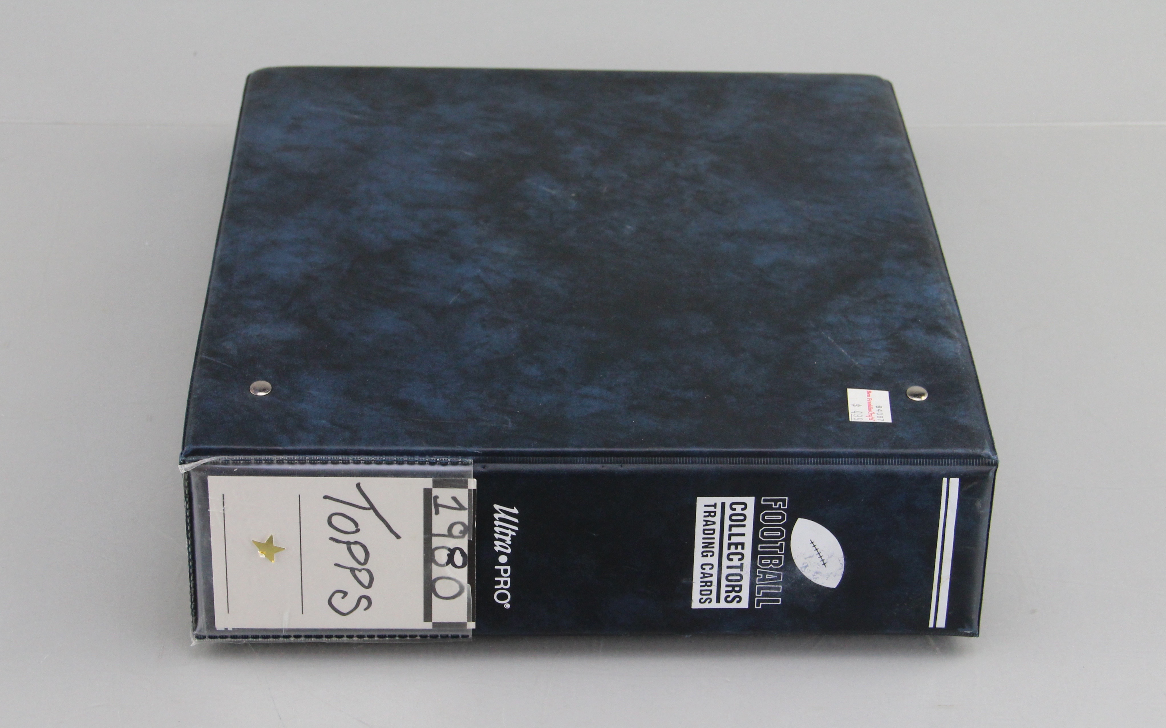 Binder Full of 1980 Topps Football Cards Various Players and Team