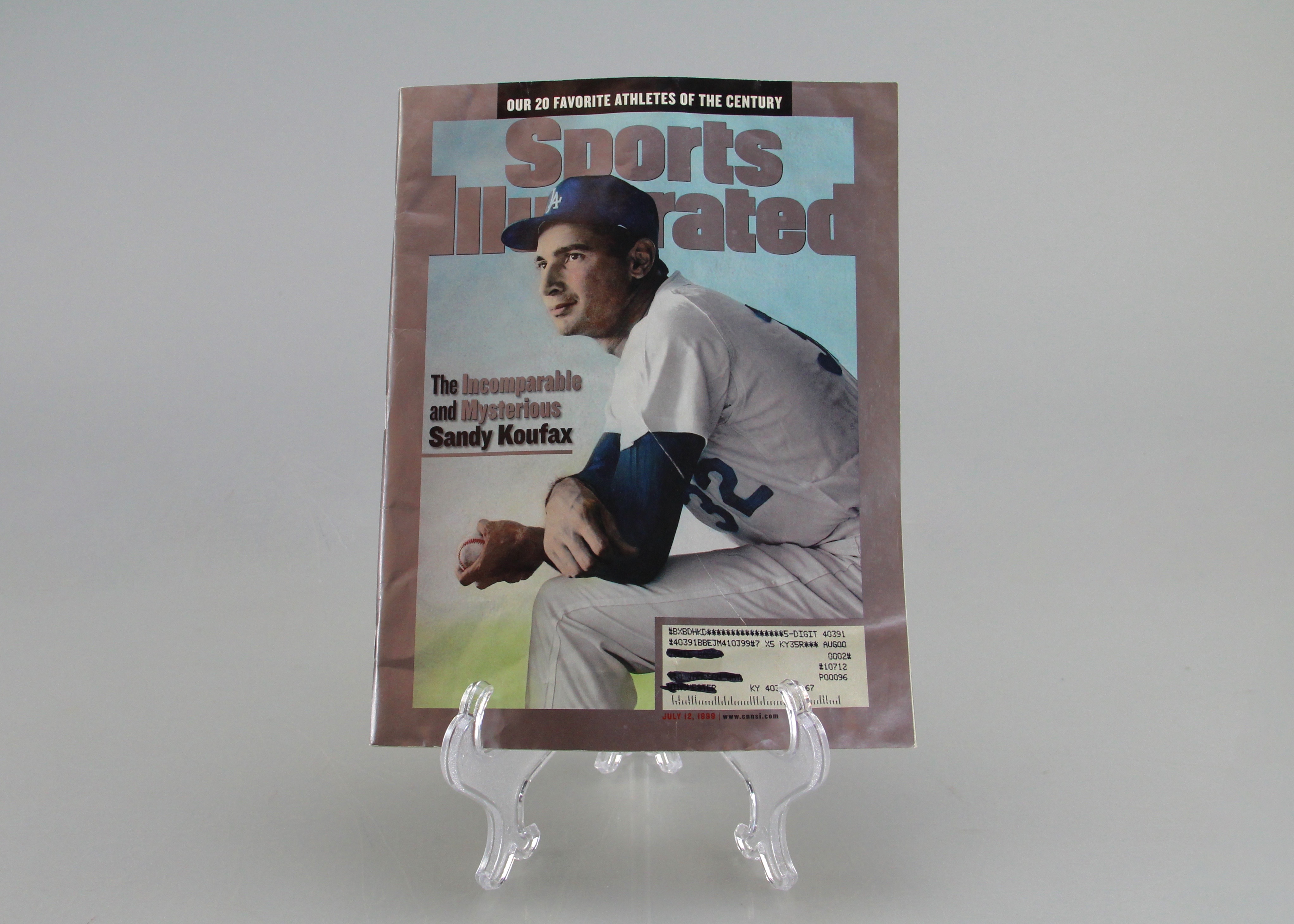 Sports Illustrated July 1999 Magazine featuring Sandy Koufax