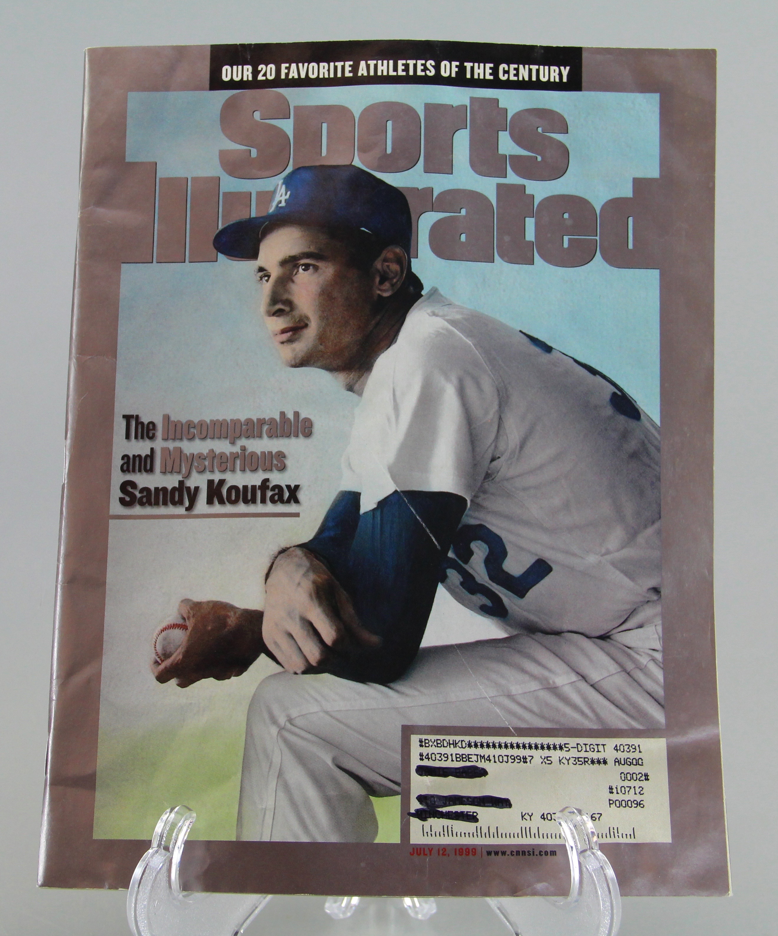 Sports Illustrated July 1999 Magazine featuring Sandy Koufax
