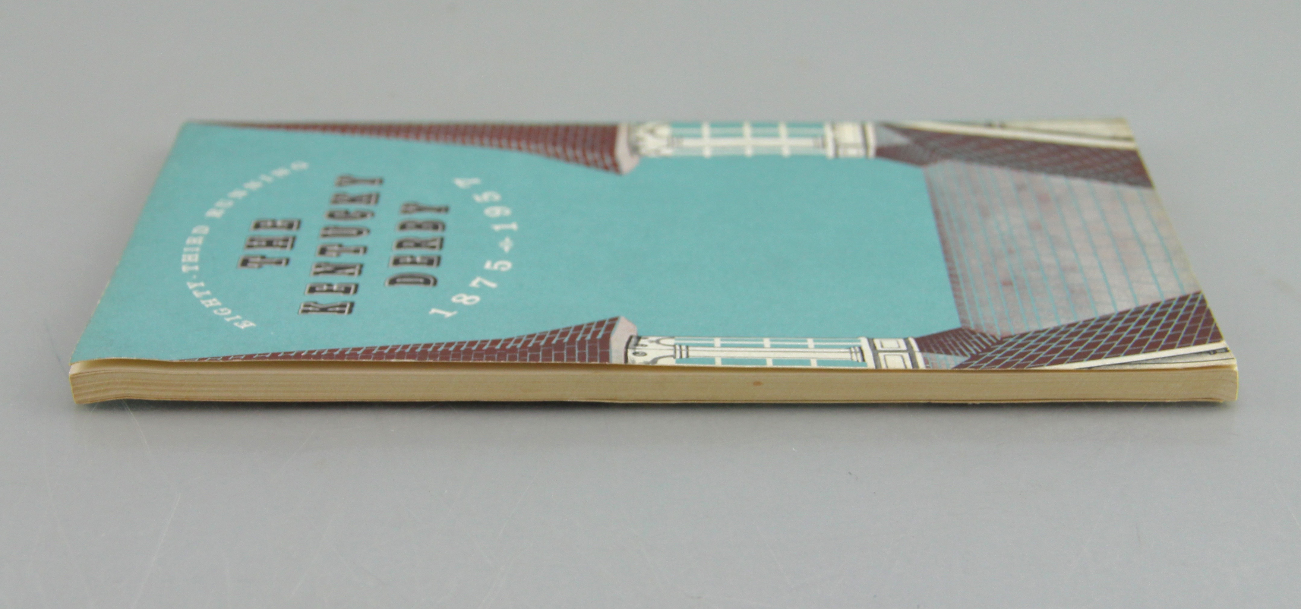 Vintage 1957 Kentucky Derby Media Book at Churchill Downs