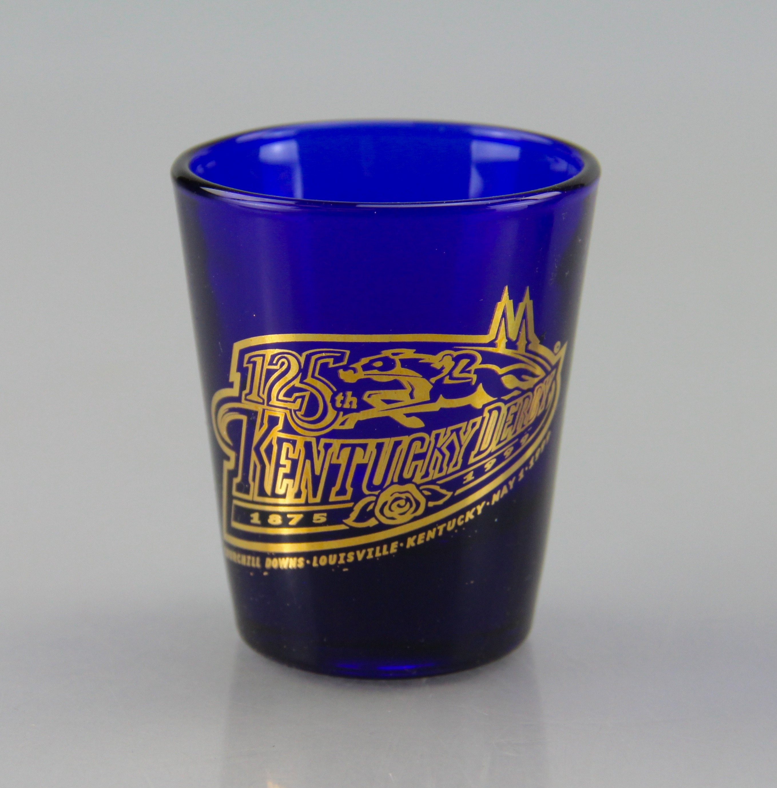 Set of 125th Kentucky Derby Shot Glasses