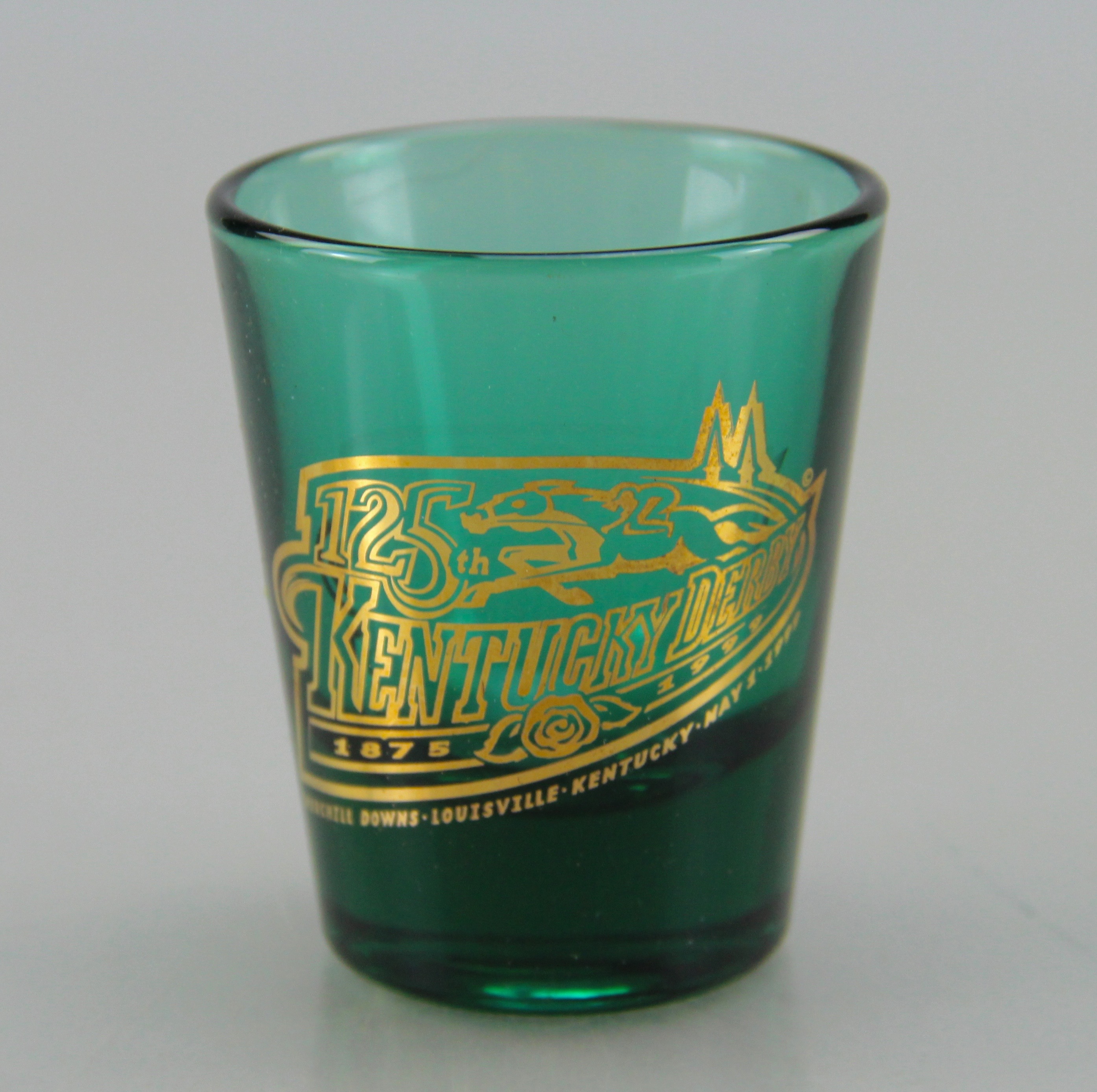 Set of 125th Kentucky Derby Shot Glasses