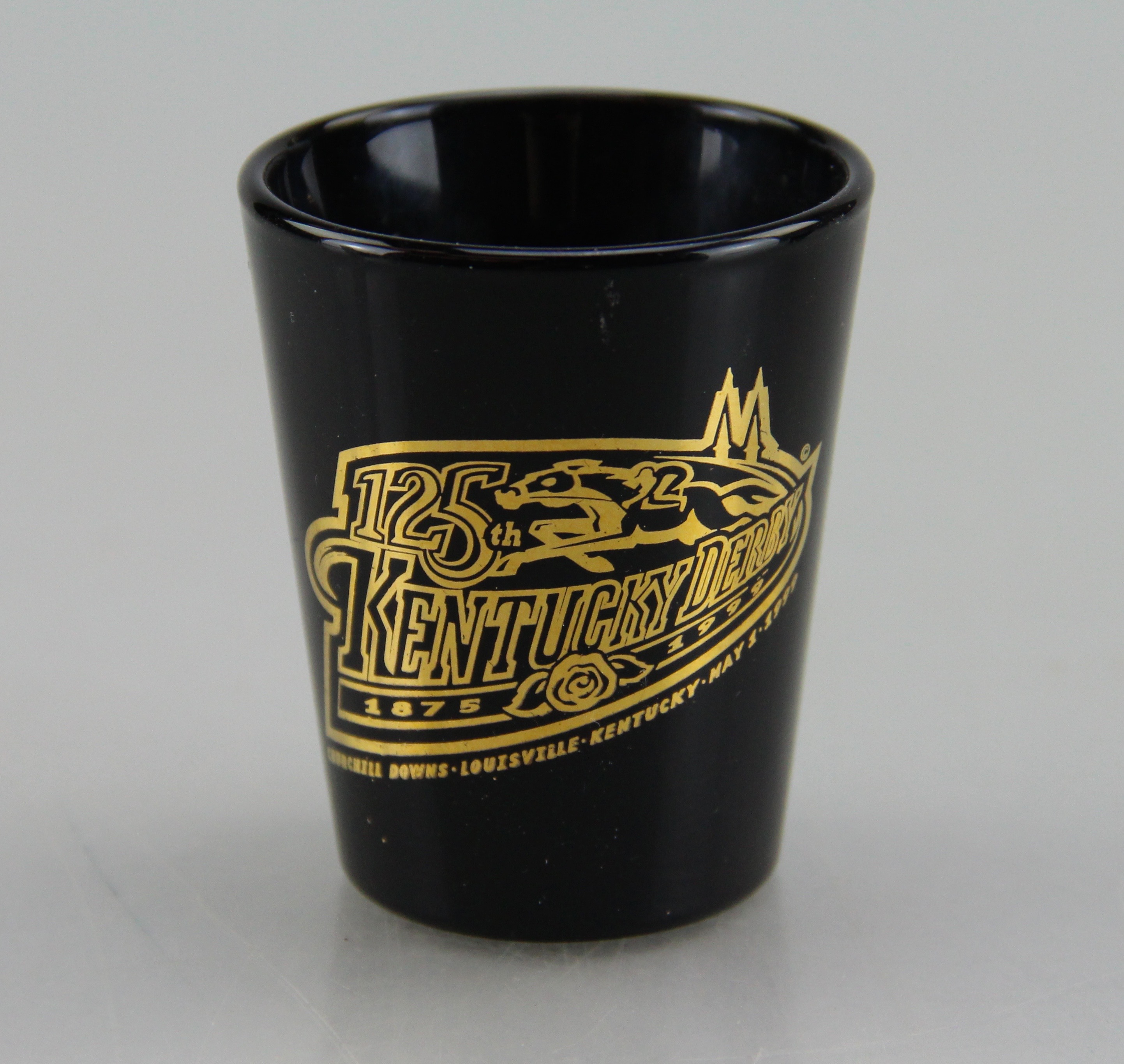 Set of 125th Kentucky Derby Shot Glasses
