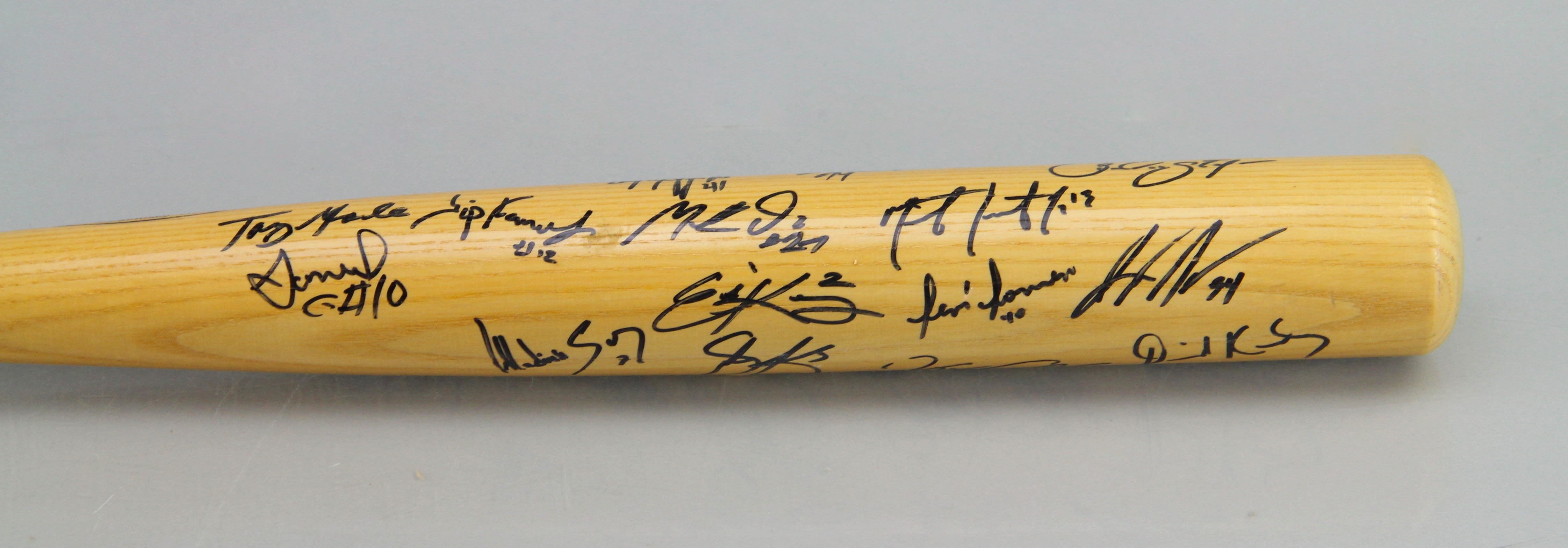 Autographed Lexington Legends Baseball Bat