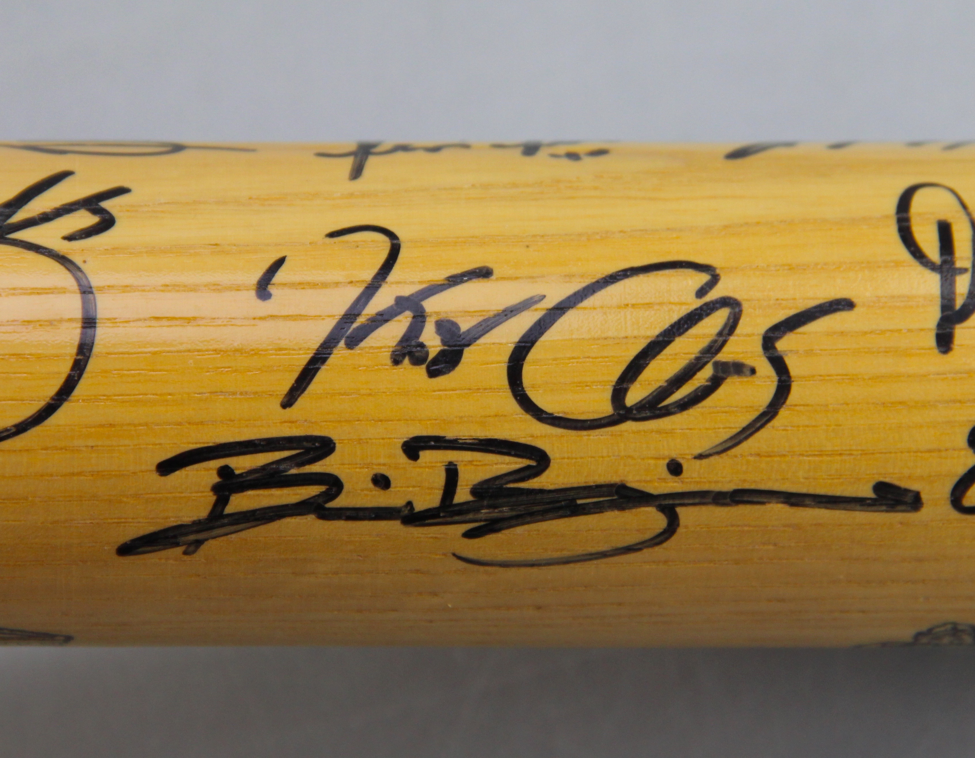 Autographed Lexington Legends Baseball Bat