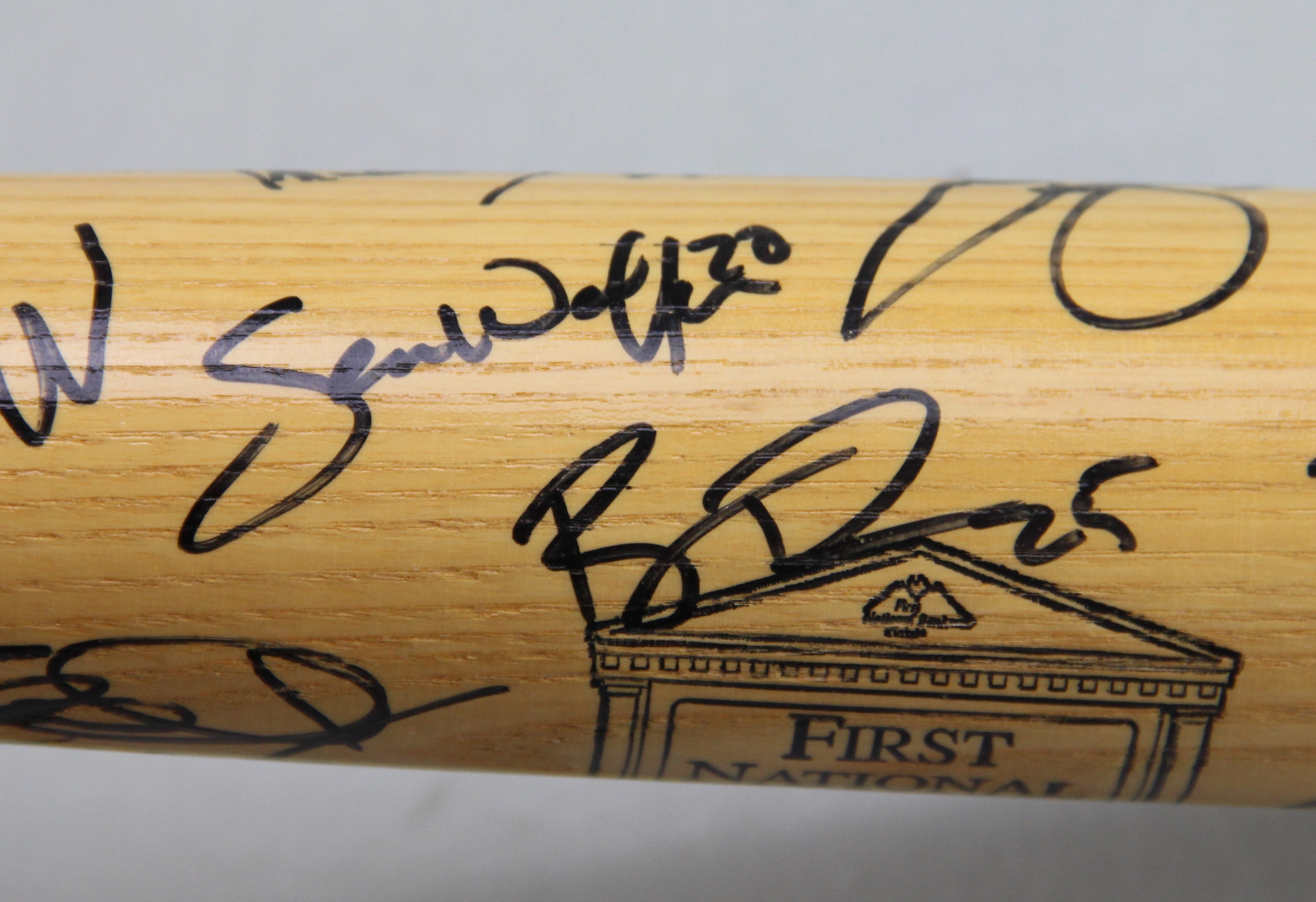 Autographed Lexington Legends Baseball Bat