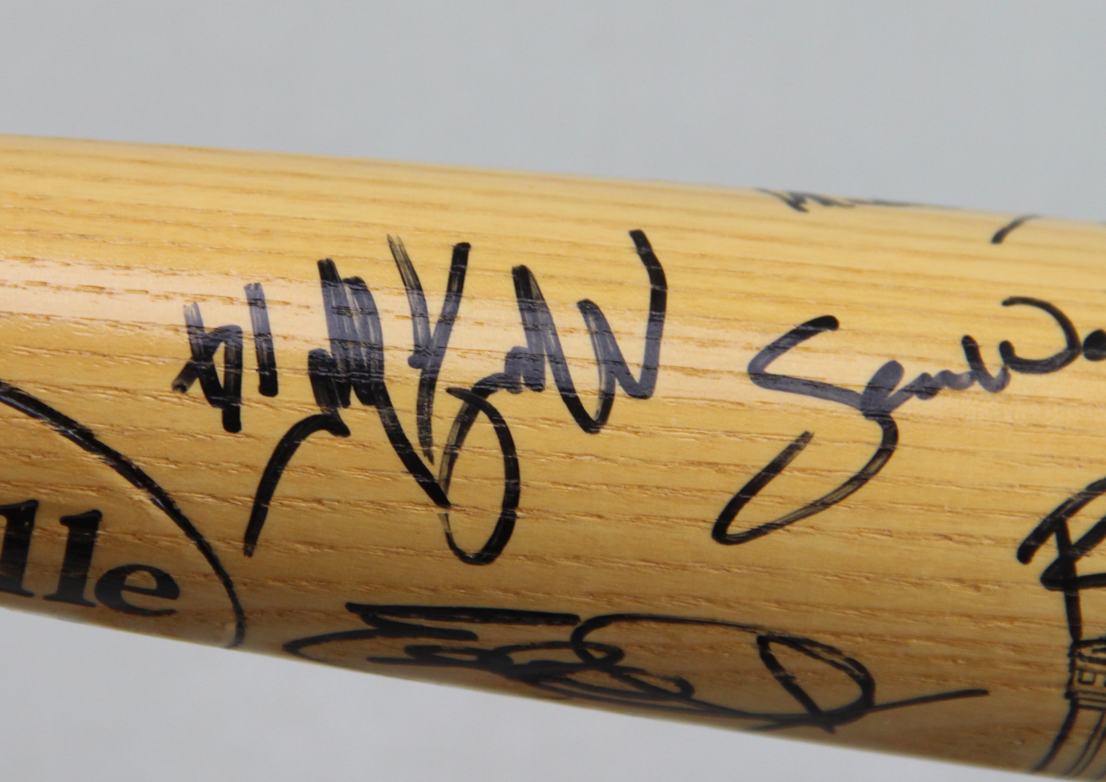Autographed Lexington Legends Baseball Bat