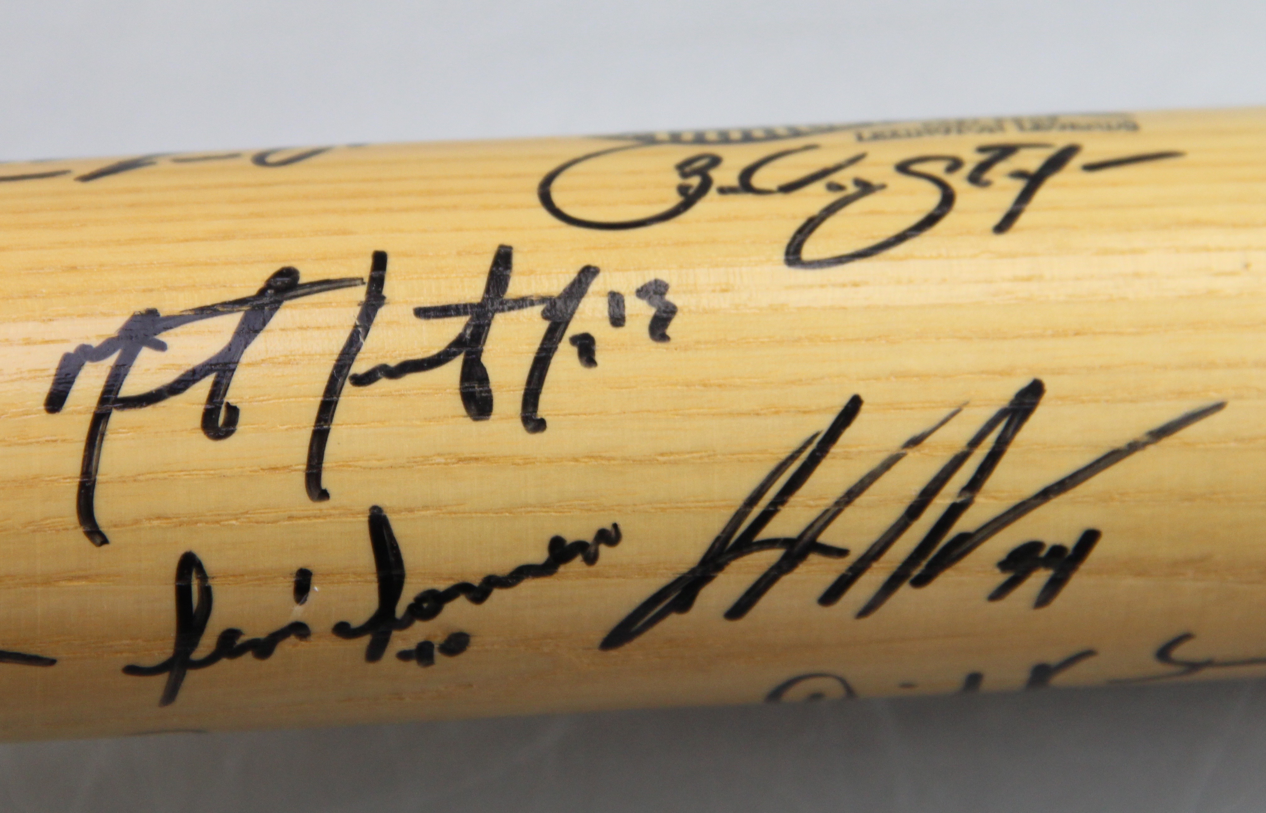 Autographed Lexington Legends Baseball Bat