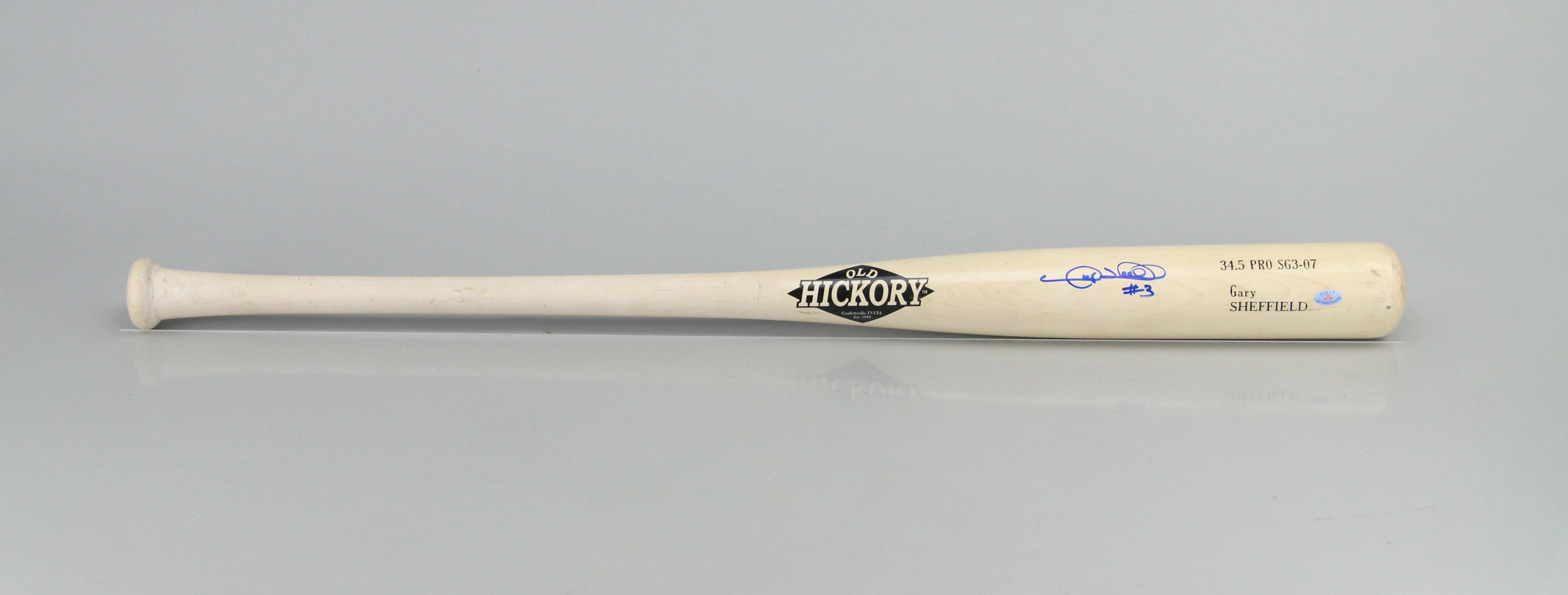 Gary Sheffield Old Hickory Autographed Baseball Bat
