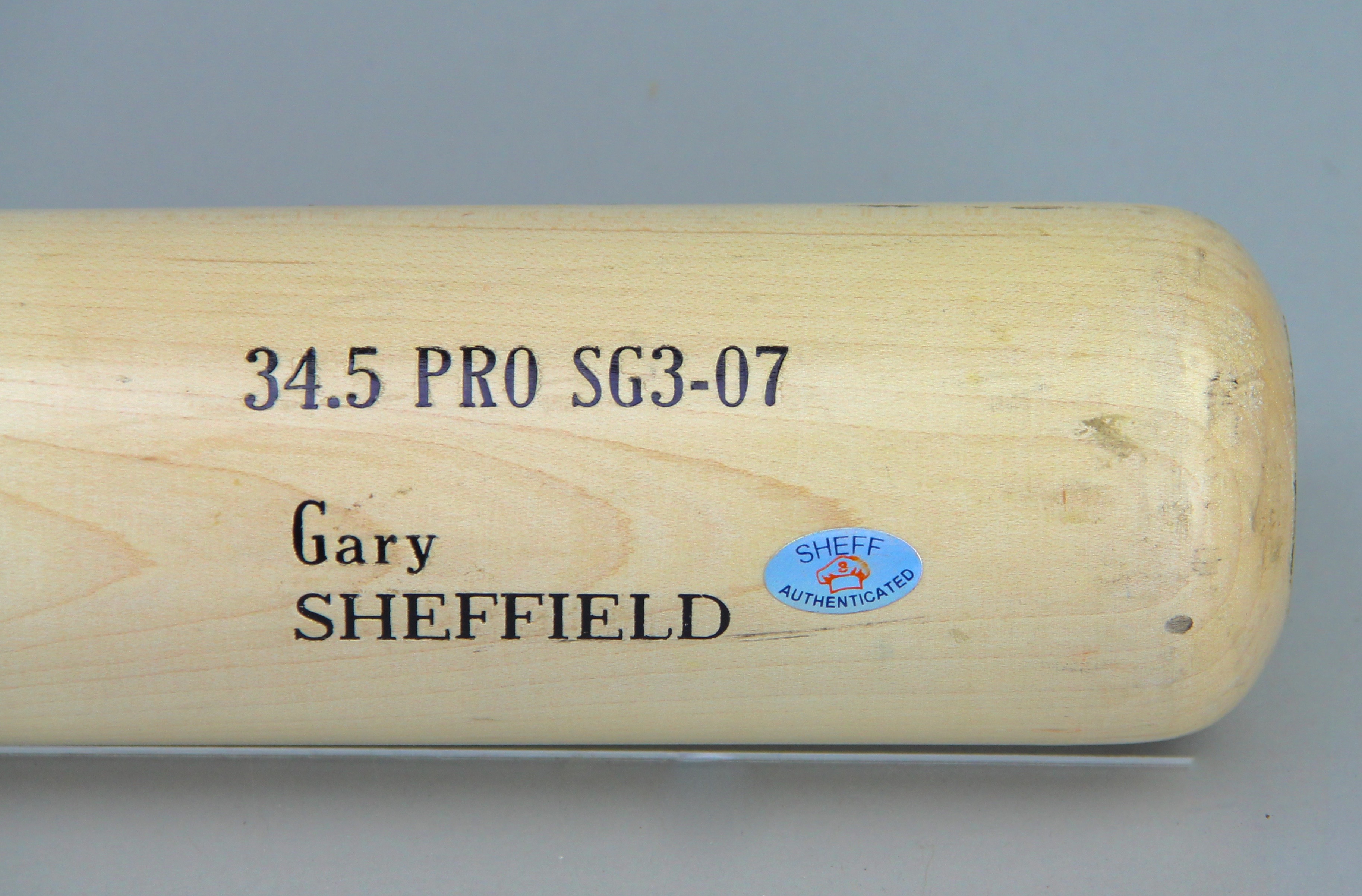 Gary Sheffield Old Hickory Autographed Baseball Bat
