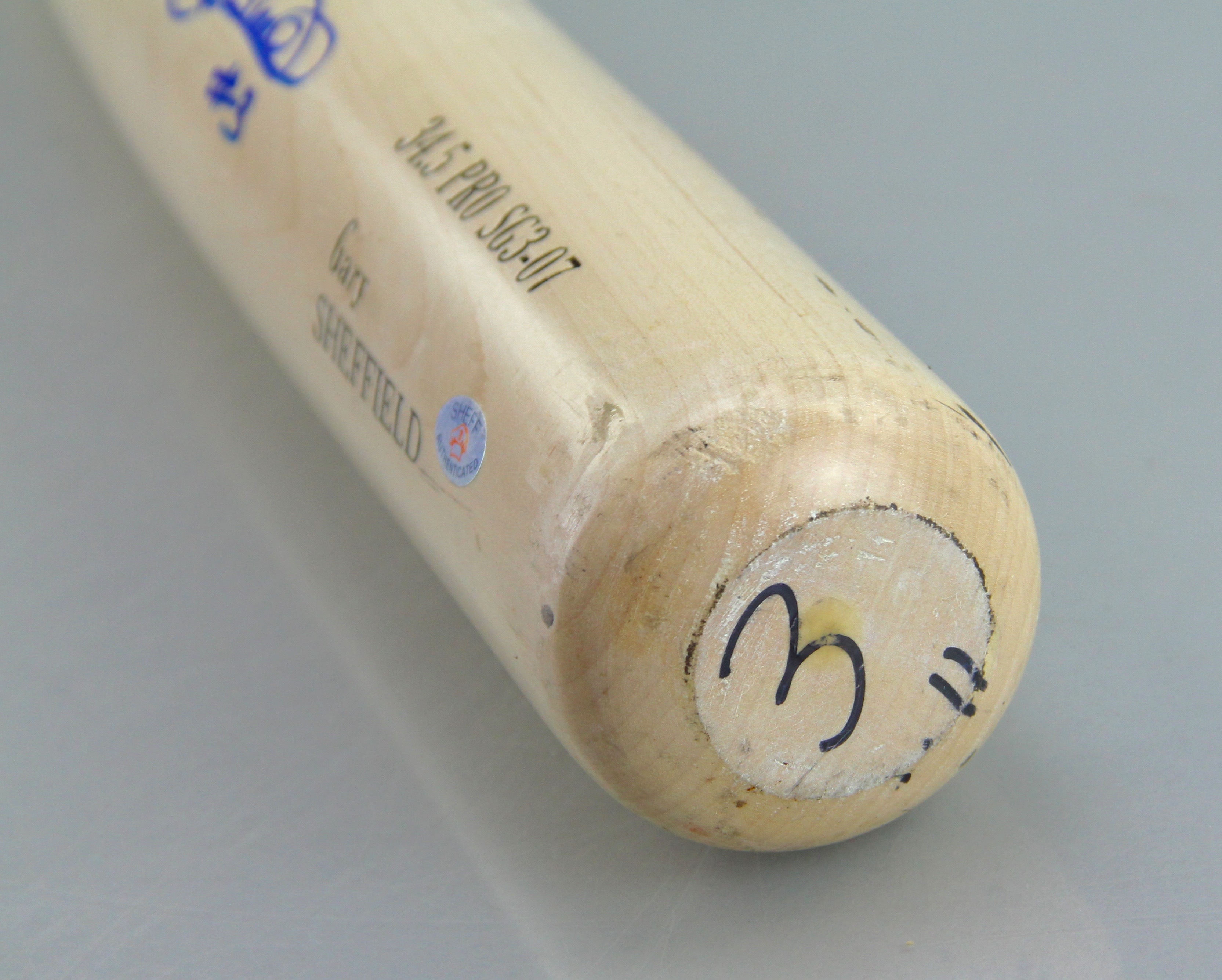 Gary Sheffield Old Hickory Autographed Baseball Bat
