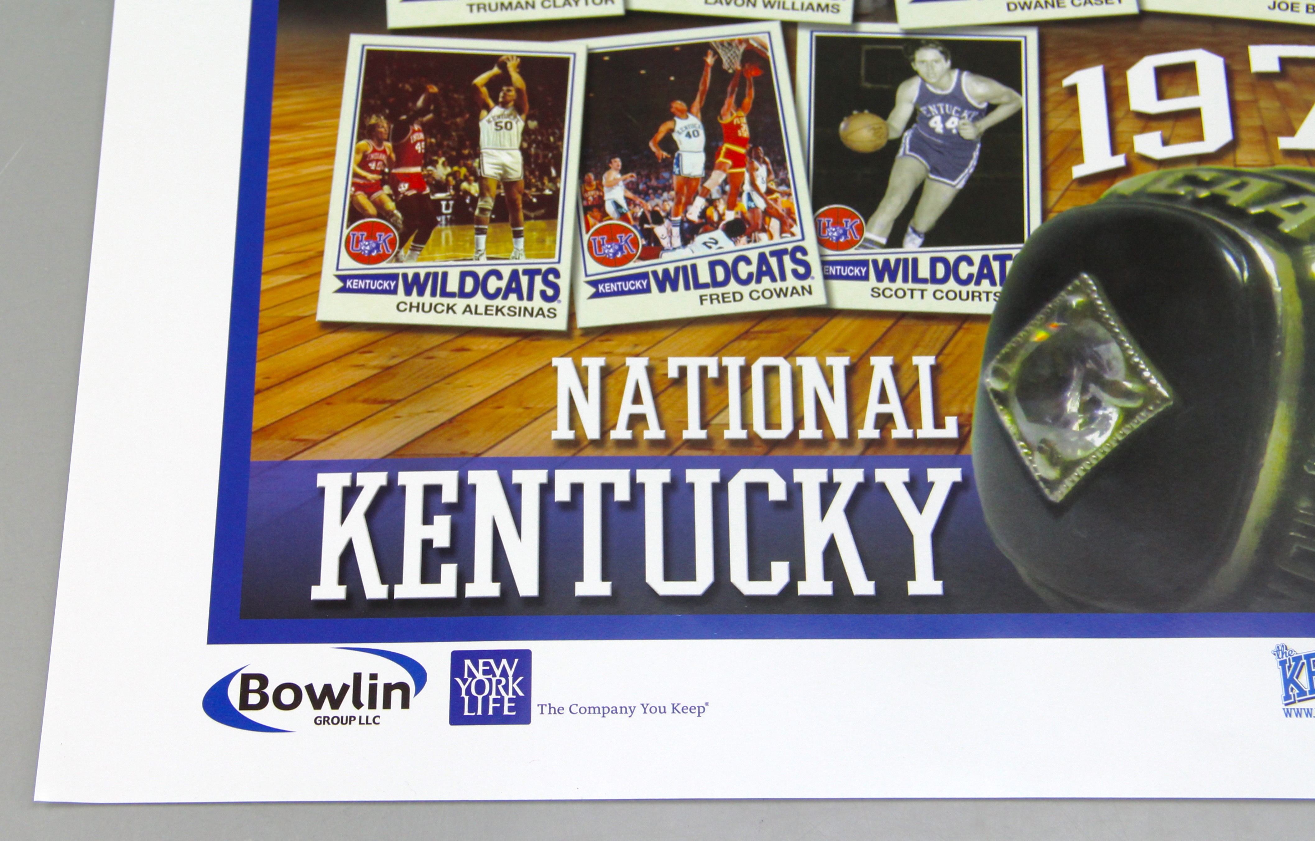UK Wildcats 1978 NCAA Basketball Champions Poster
