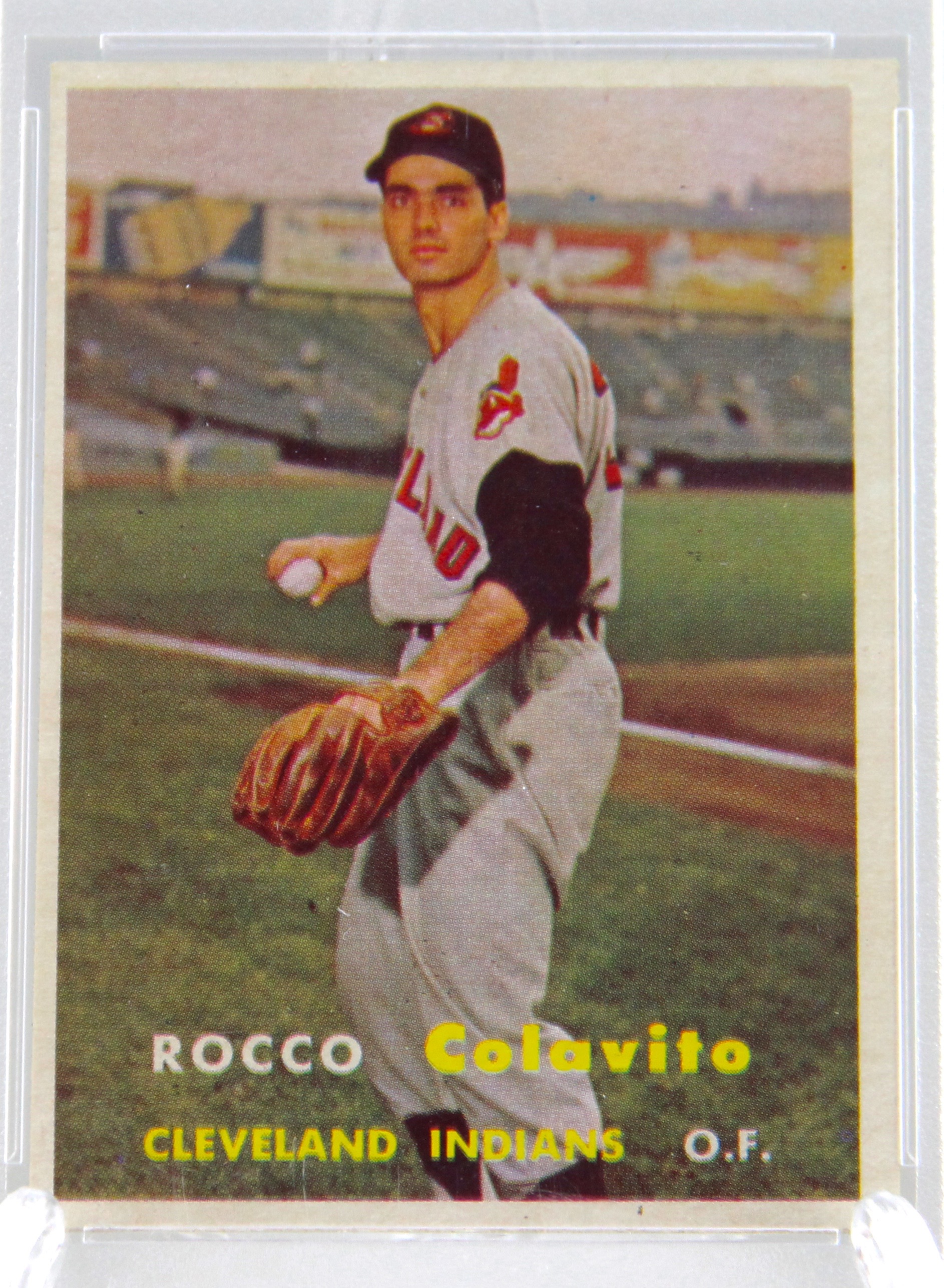 1957 Topps Rocco Colavito Graded EX 5