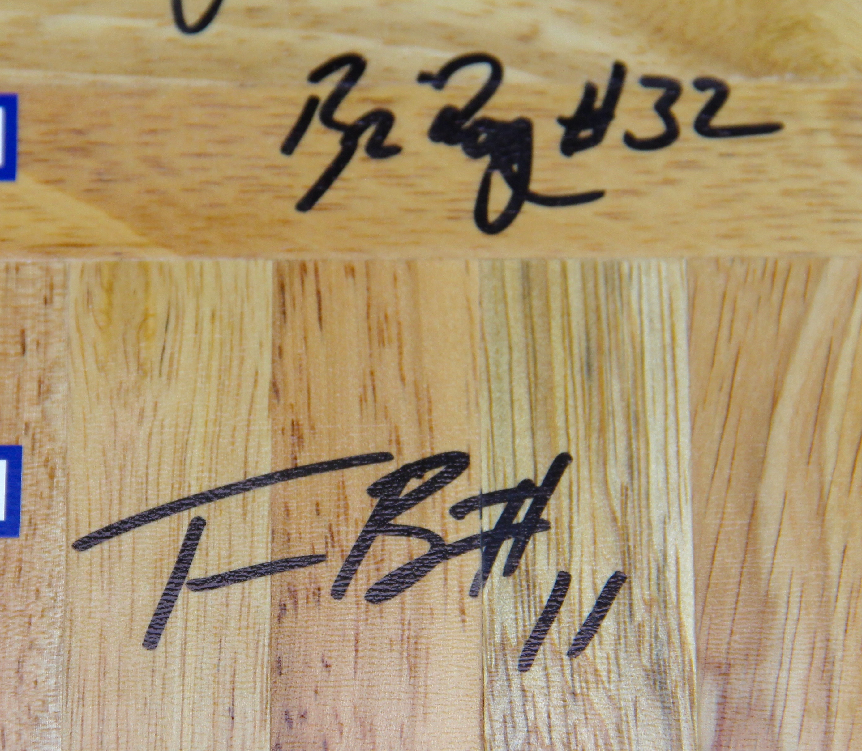 Autographed 2012-13 UK Wildcats Mens Basketball Floor Board