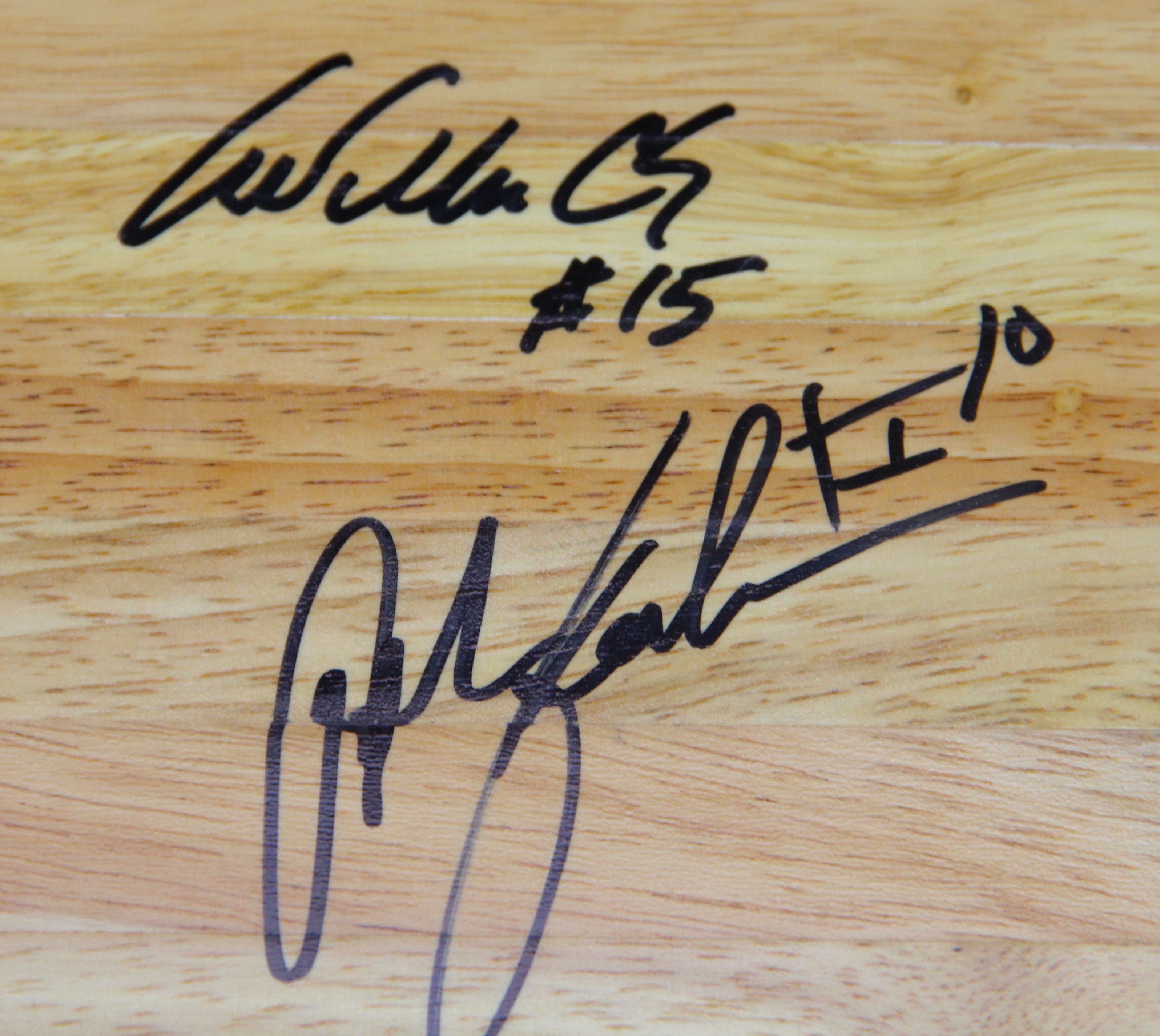 Autographed 2012-13 UK Wildcats Mens Basketball Floor Board