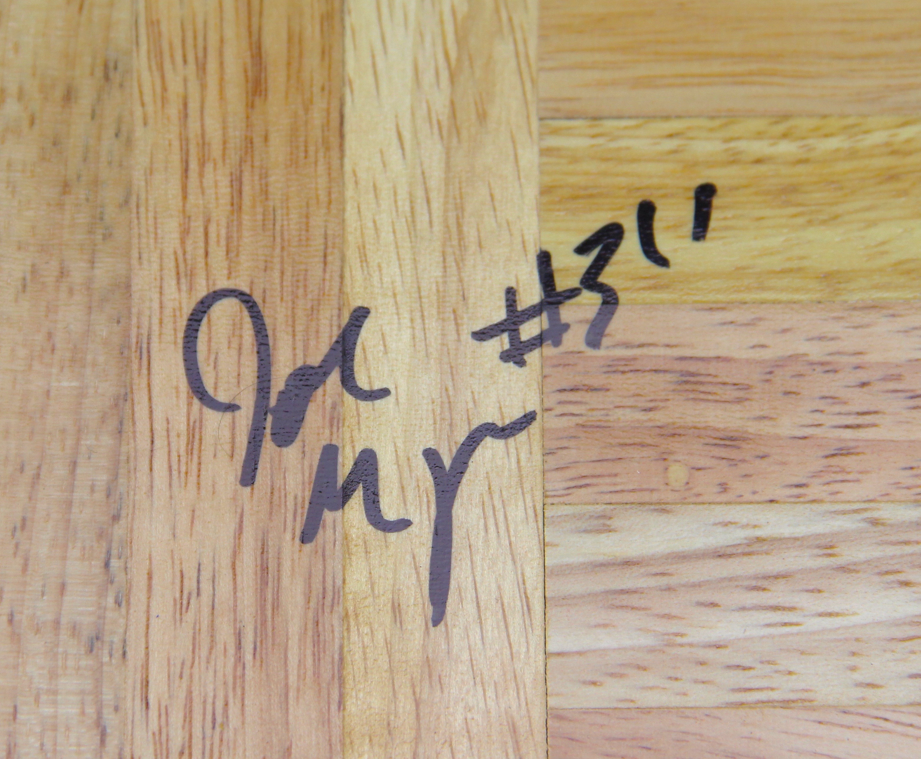 Autographed 2012-13 UK Wildcats Mens Basketball Floor Board