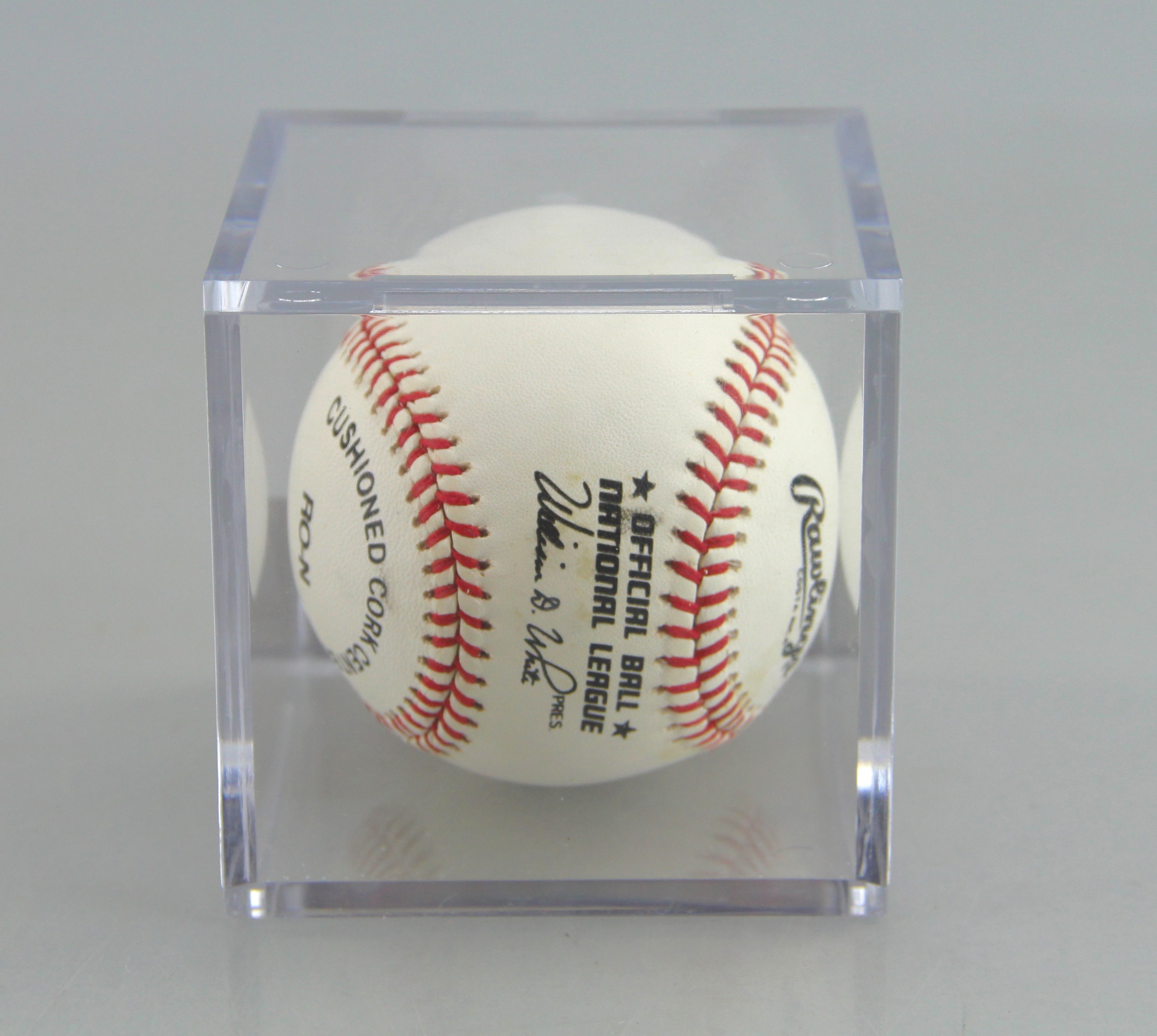 Johnny Mize Autographed Baseball