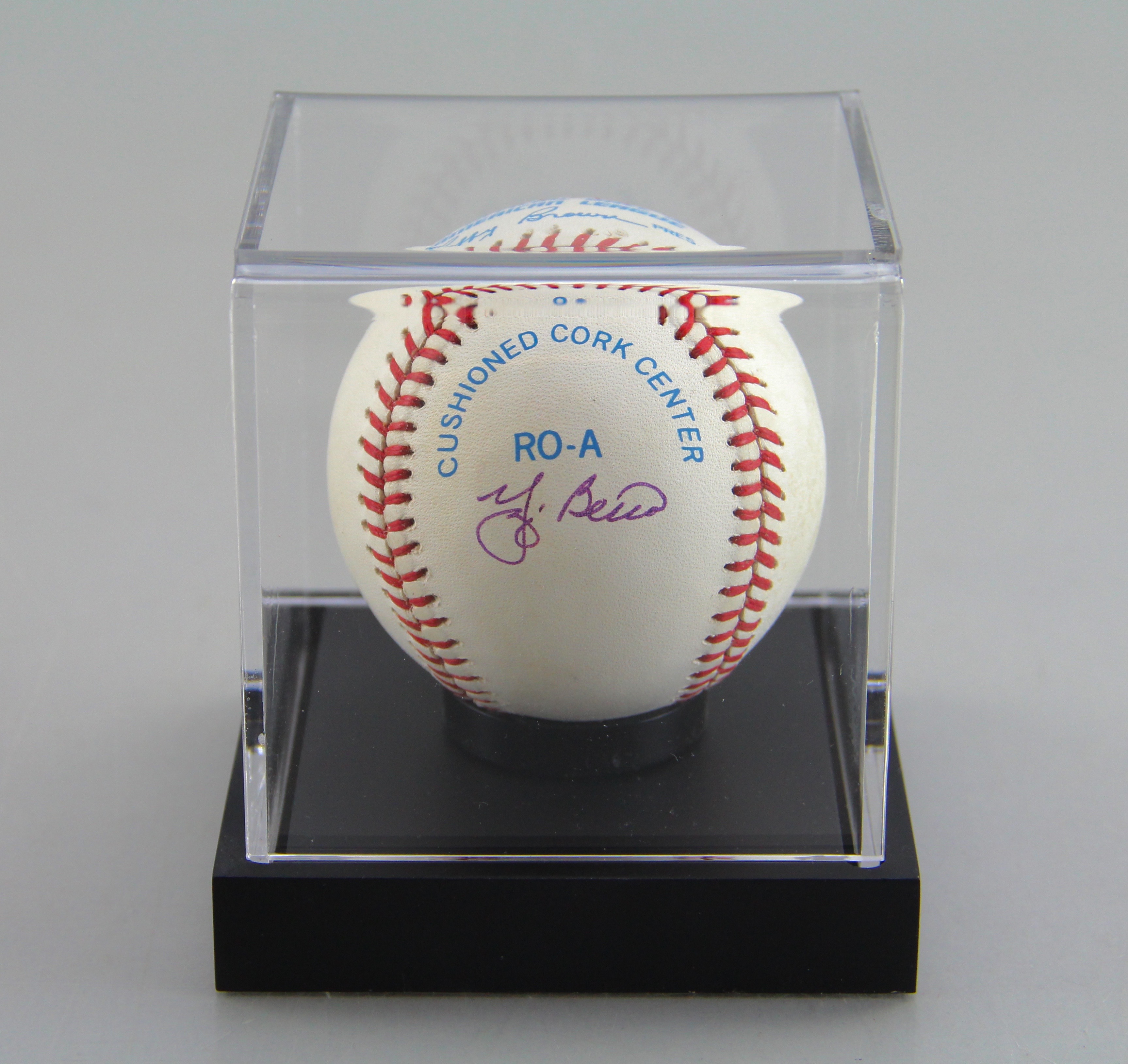 Yogi Berra Autographed Baseball