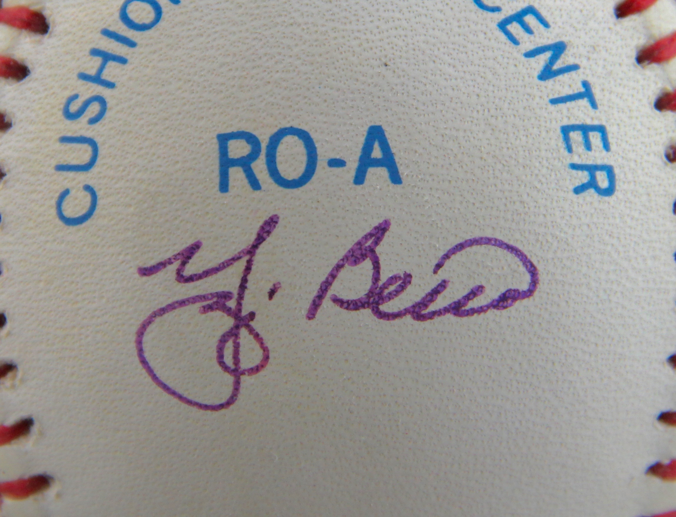 Yogi Berra Autographed Baseball