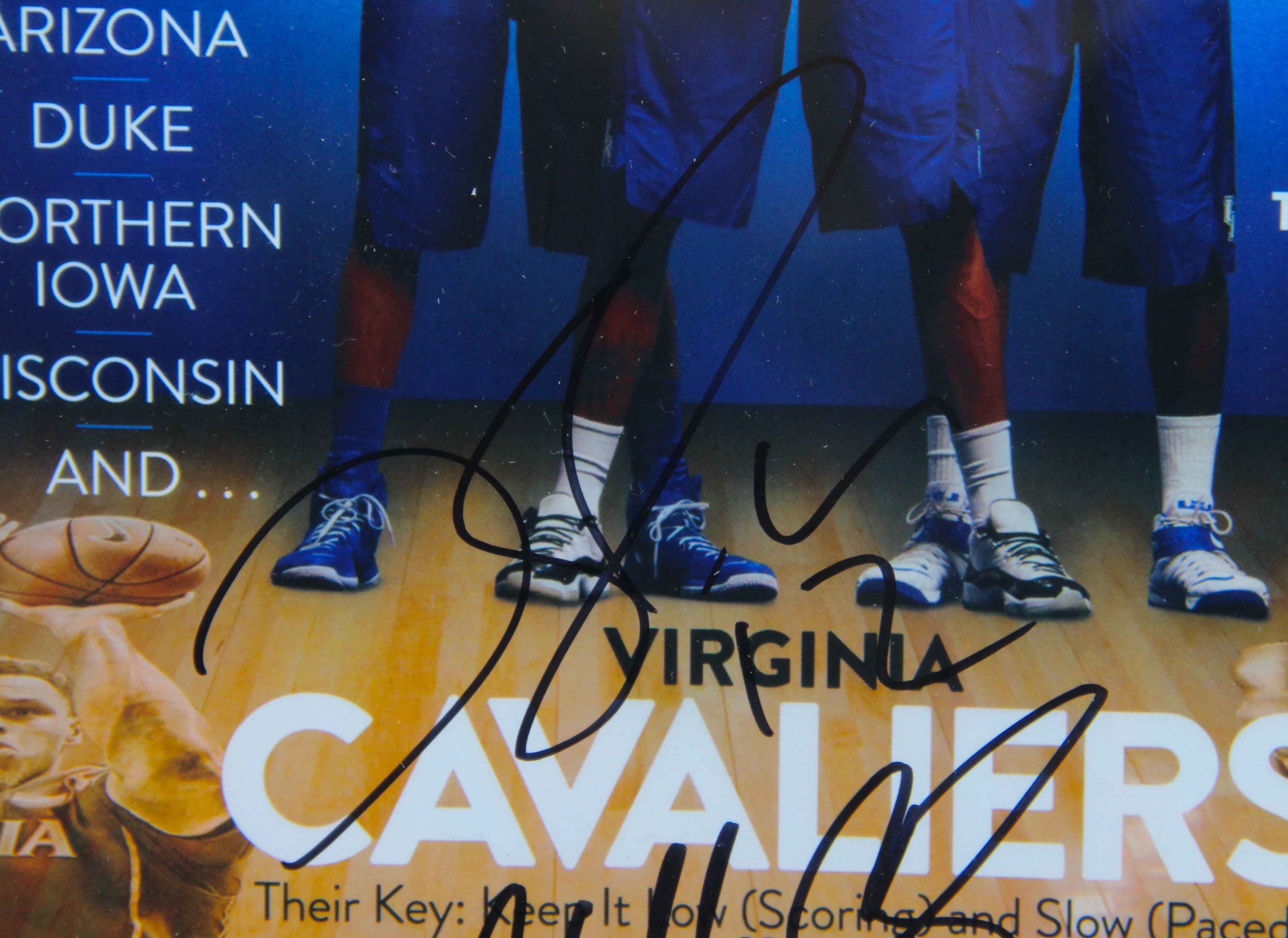 Autographed 2015 UK Wildcats Sports Illustrated