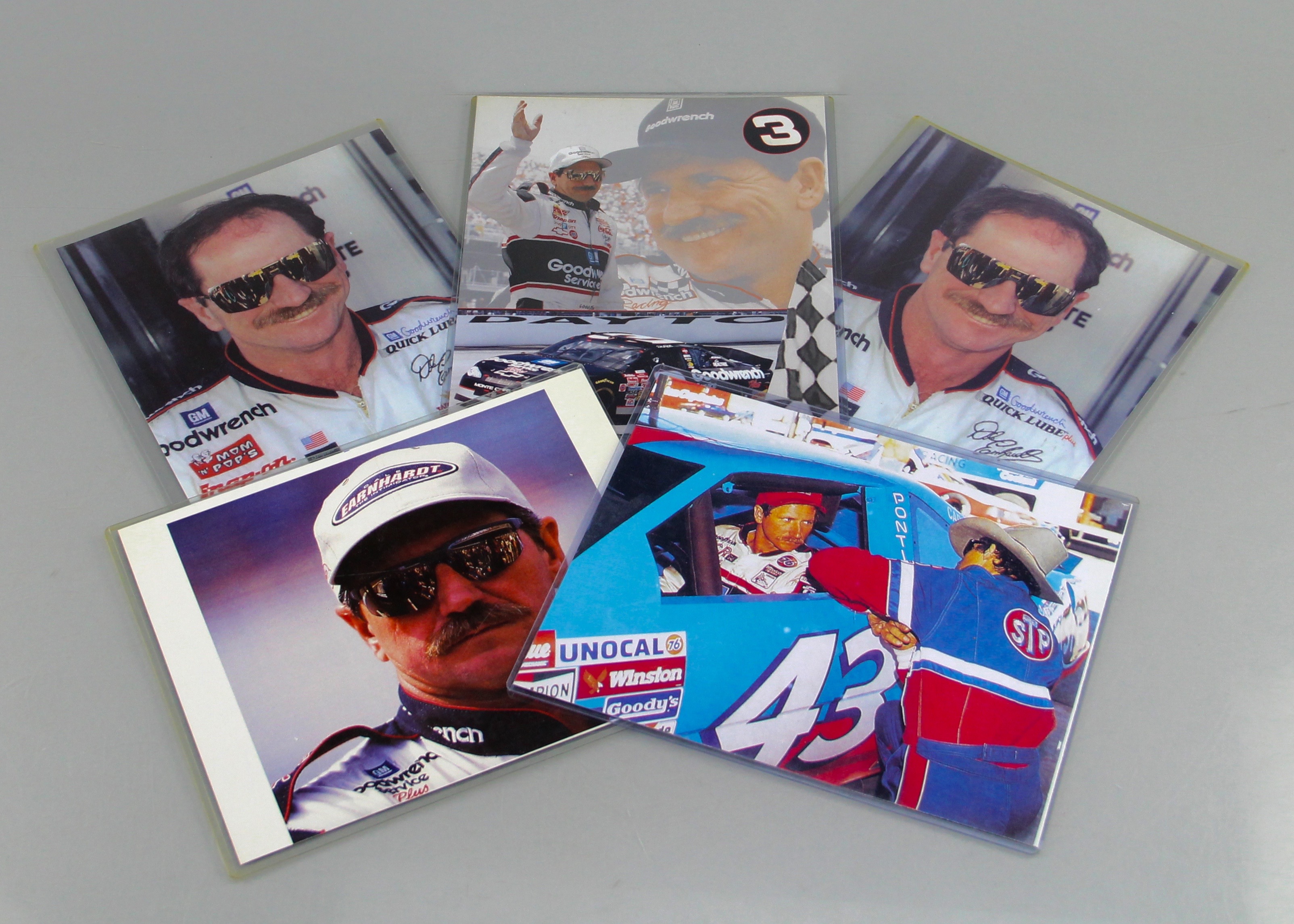 Assortment Of Five Dale Earnhardt 8x10 Photo Prints