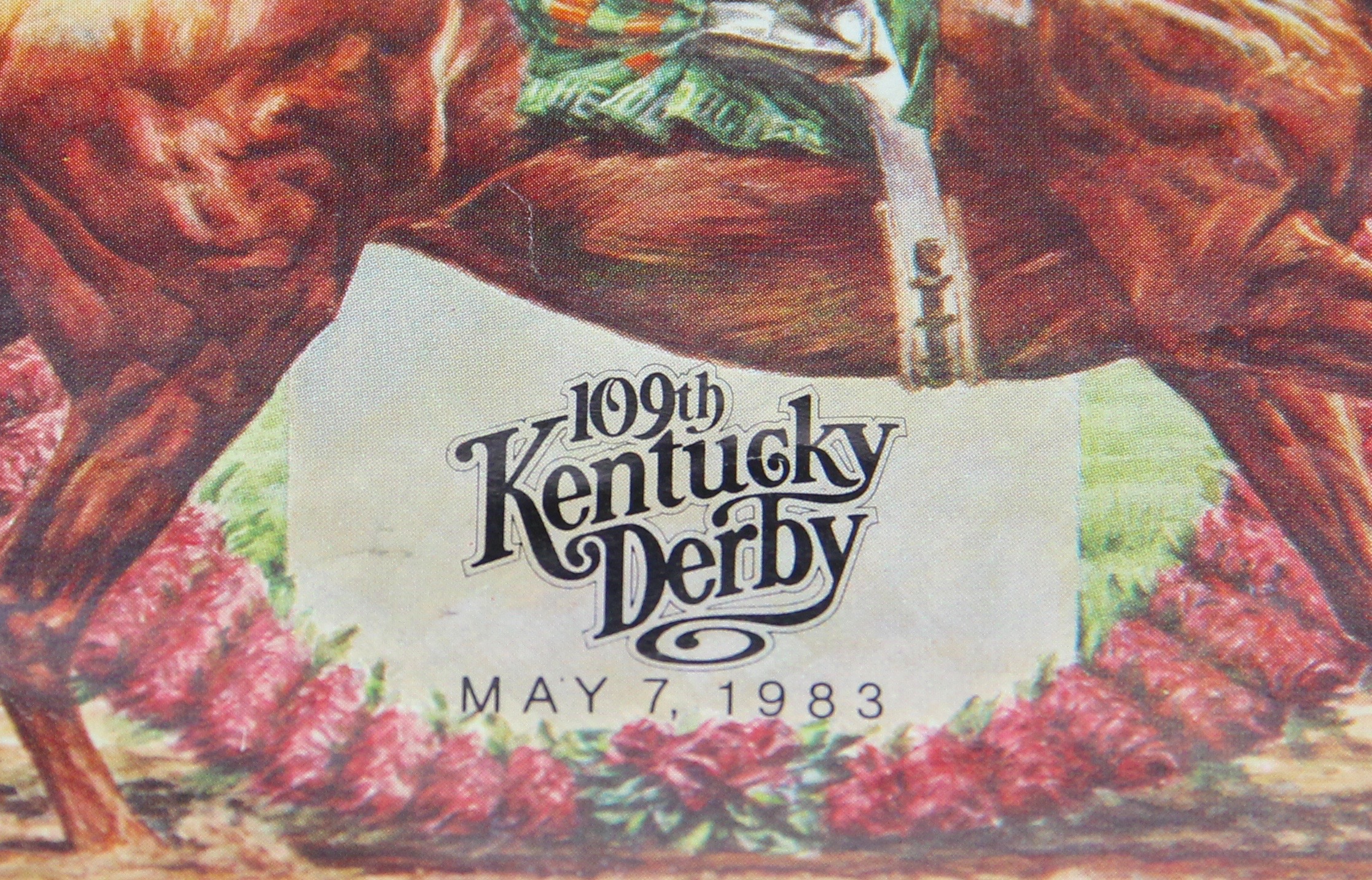 Vintage 1983 Kentucky Derby Program