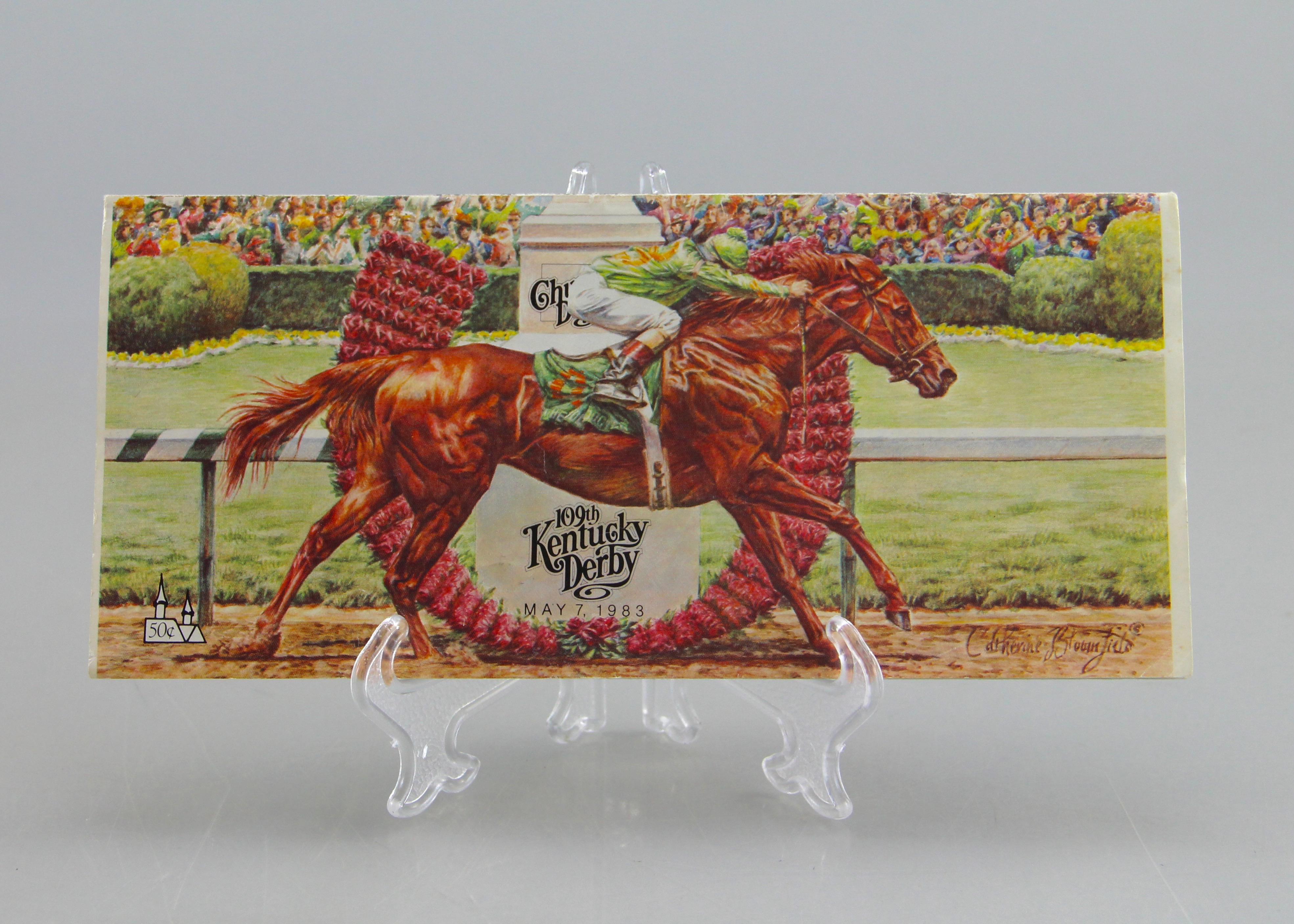 Vintage 1983 Kentucky Derby Program