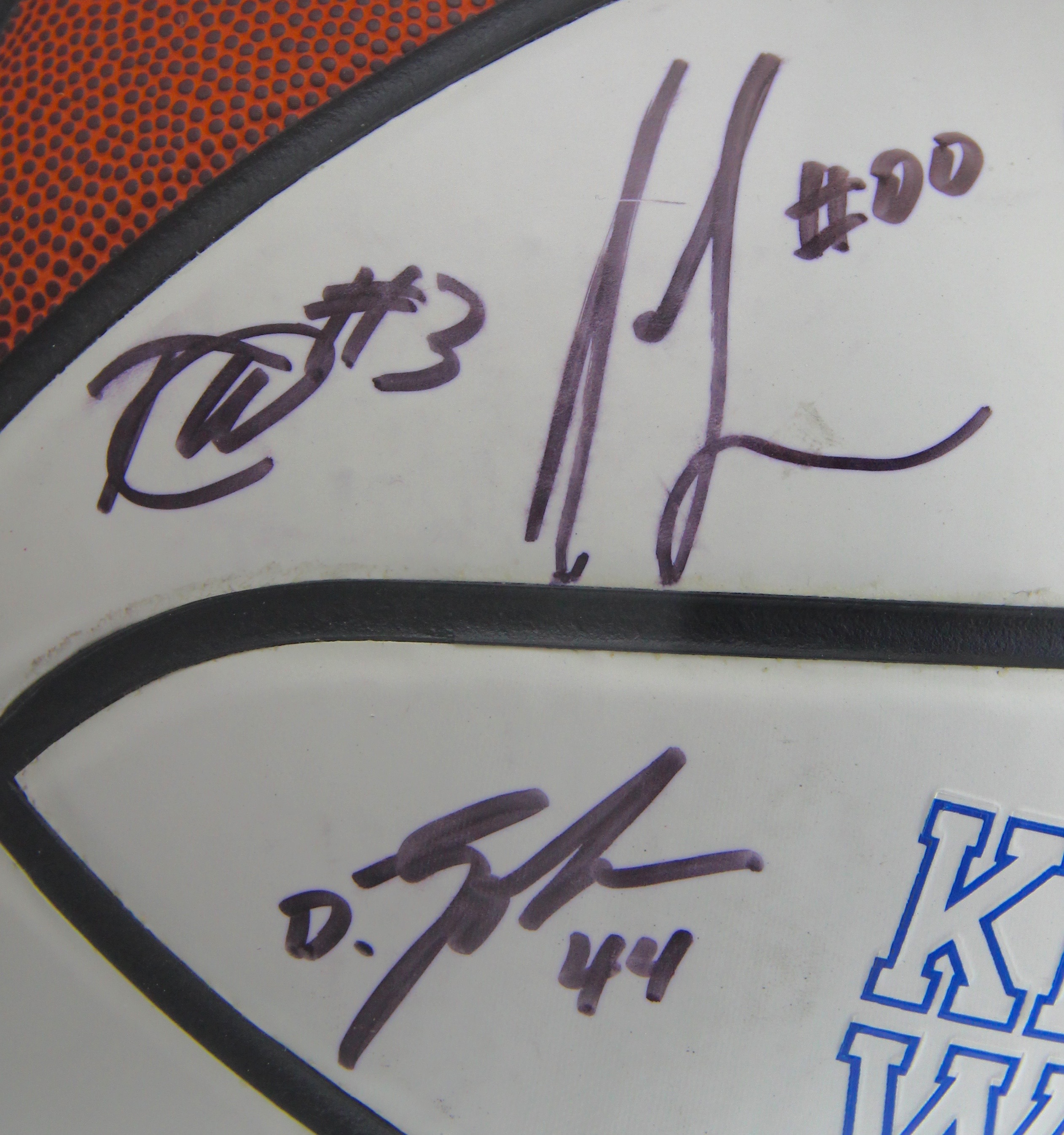 University of Kentucky 2014-2015 Team Autographed Basketball COA