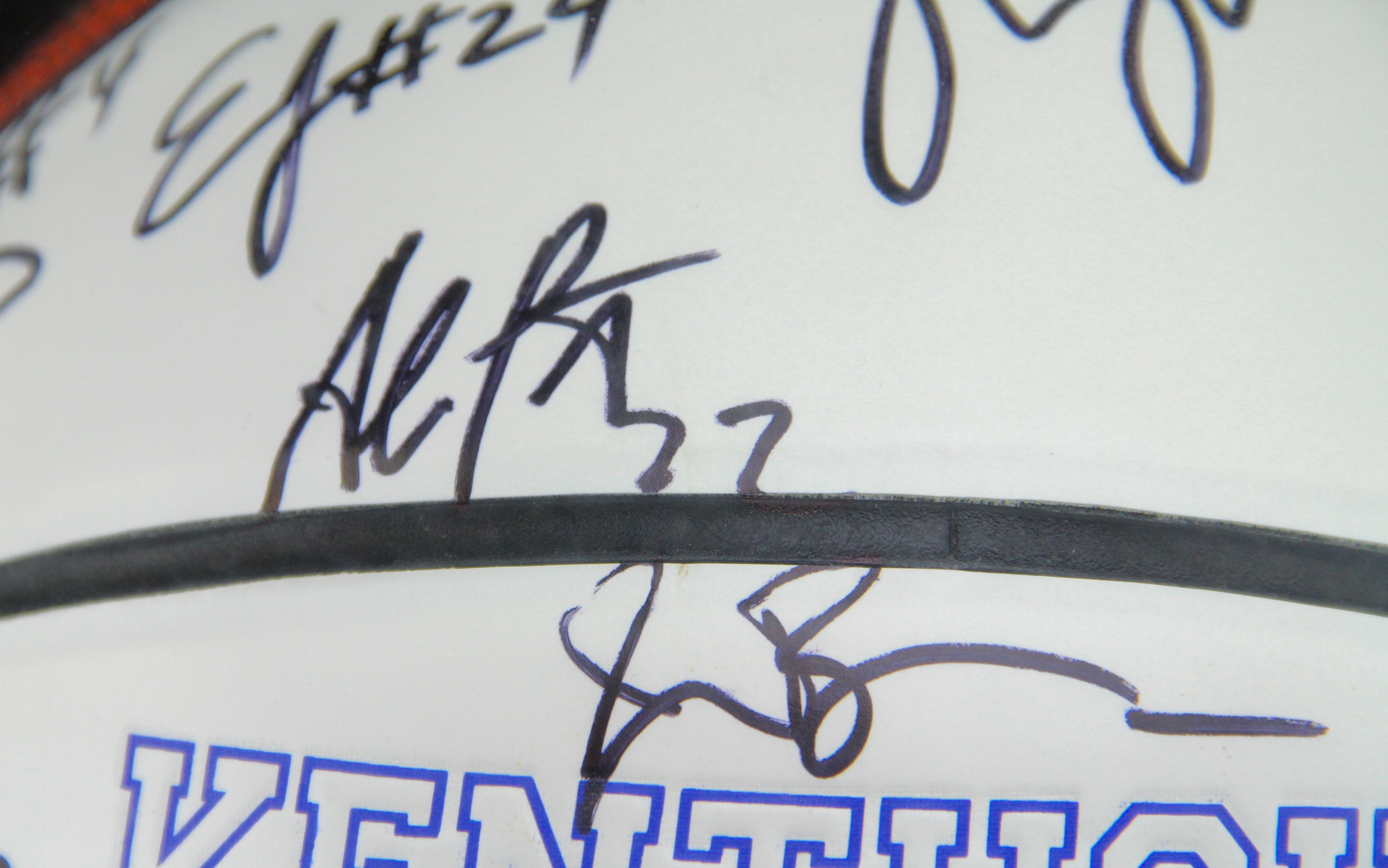 University of Kentucky 2015-2016 Team Autographed Basketball