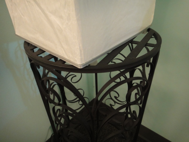 Modern Japanese Floor Lamp with Squre Paper Shade