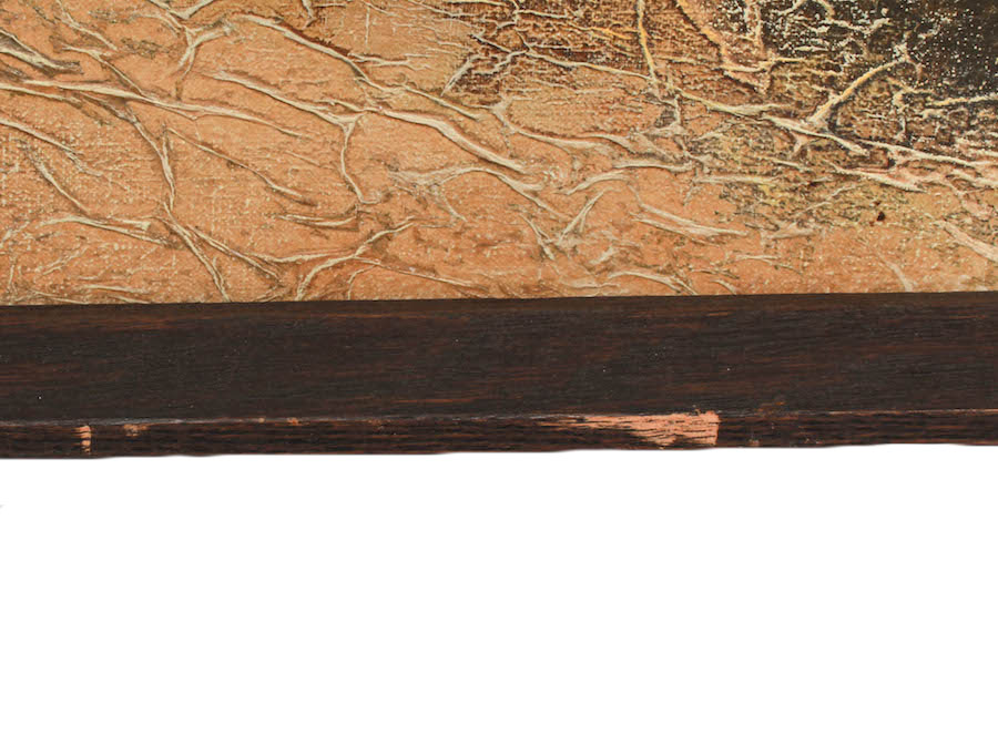 Signed Jan Dorer Acrylic Painting on Canvas