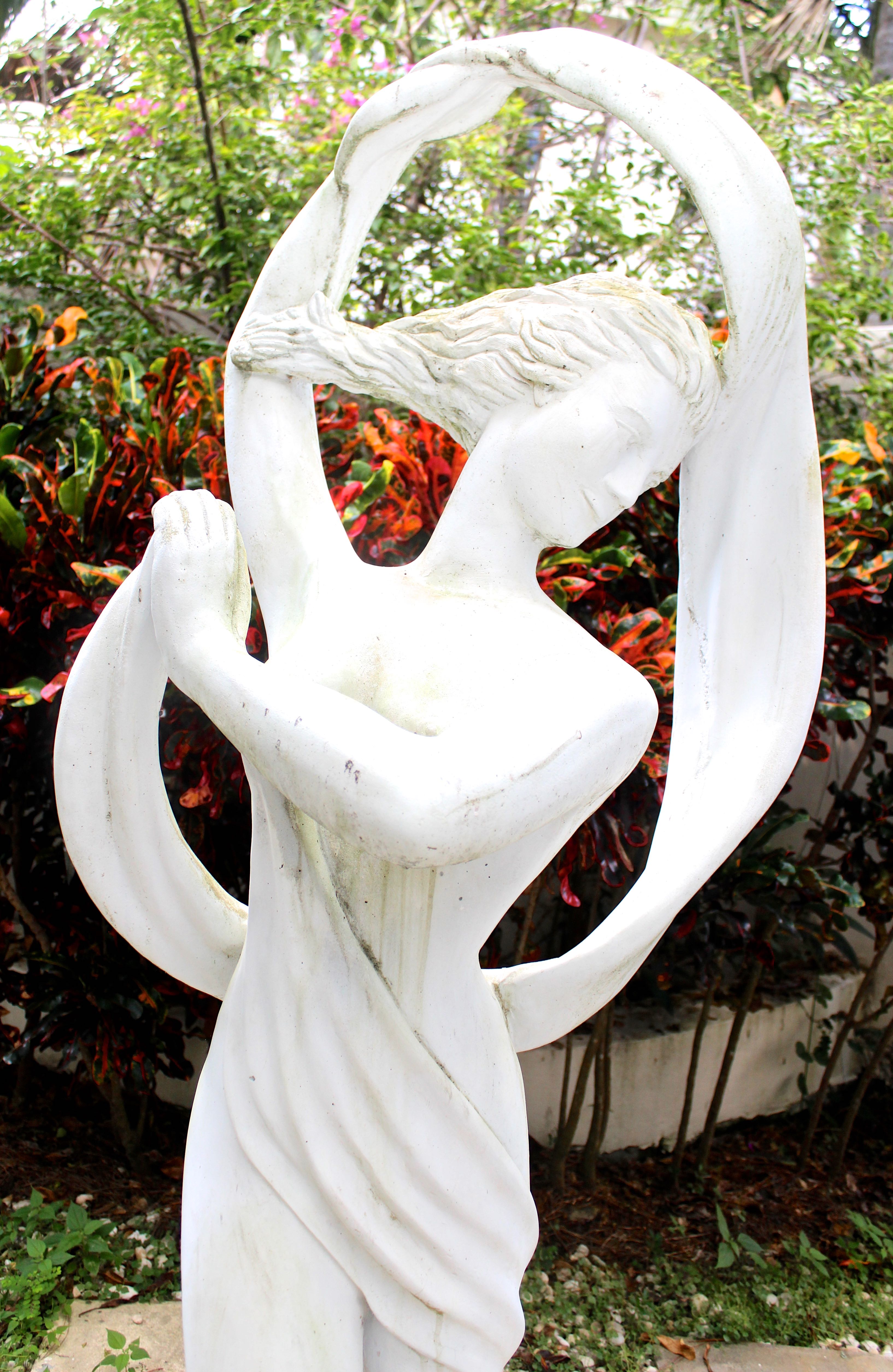 Garden Statue of a Dancing Woman