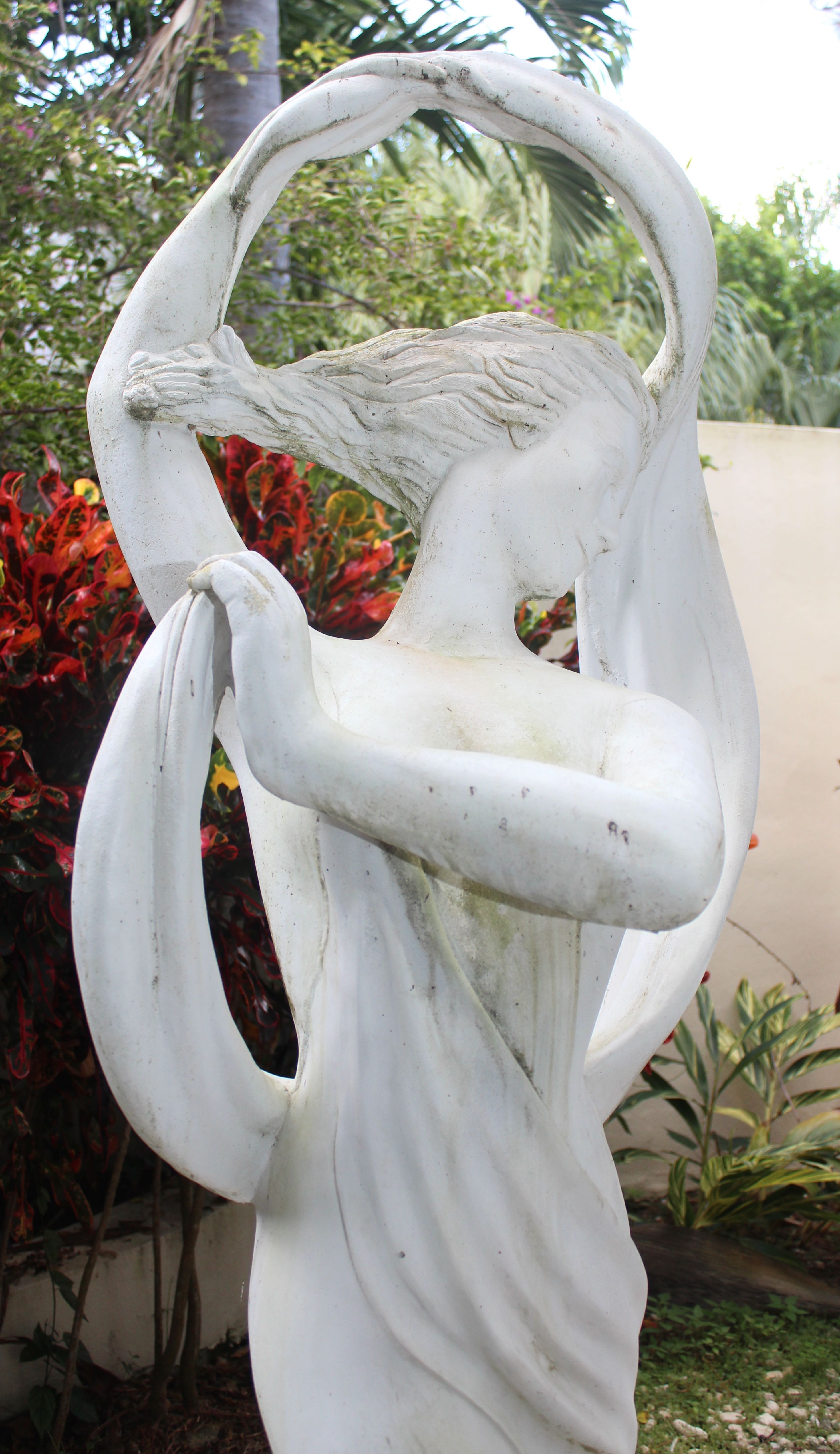 Garden Statue of a Dancing Woman