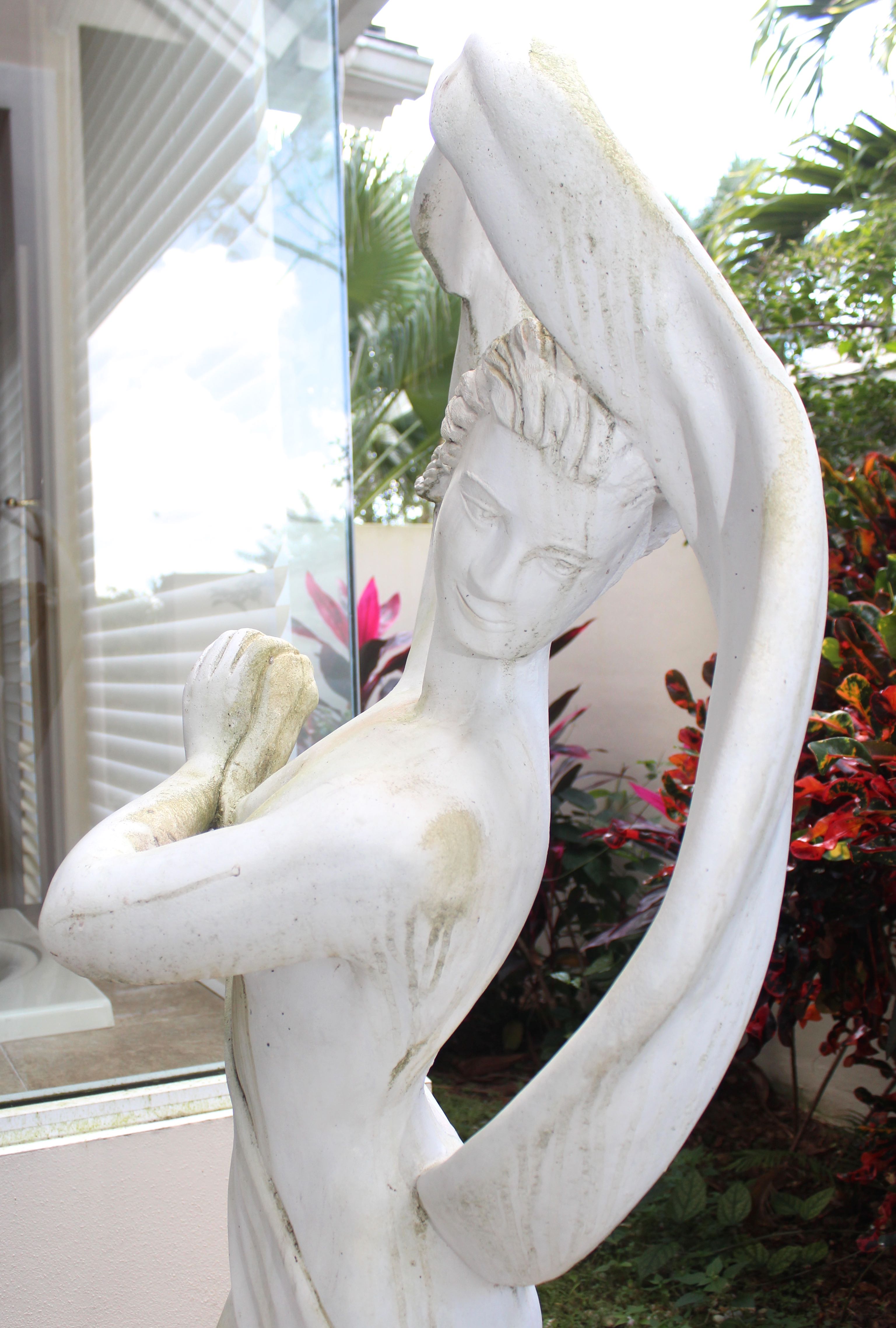 Garden Statue of a Dancing Woman