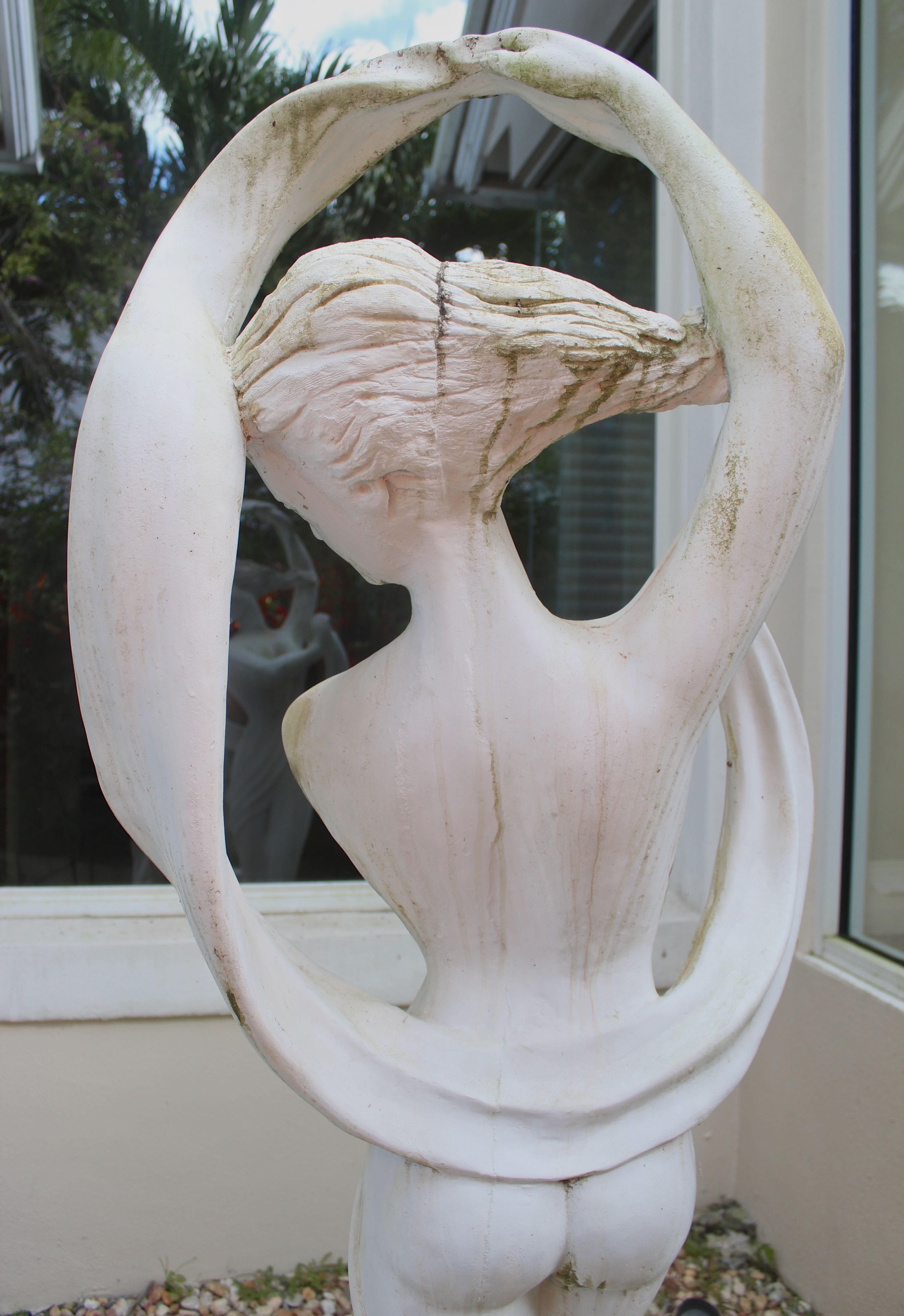 Garden Statue of a Dancing Woman