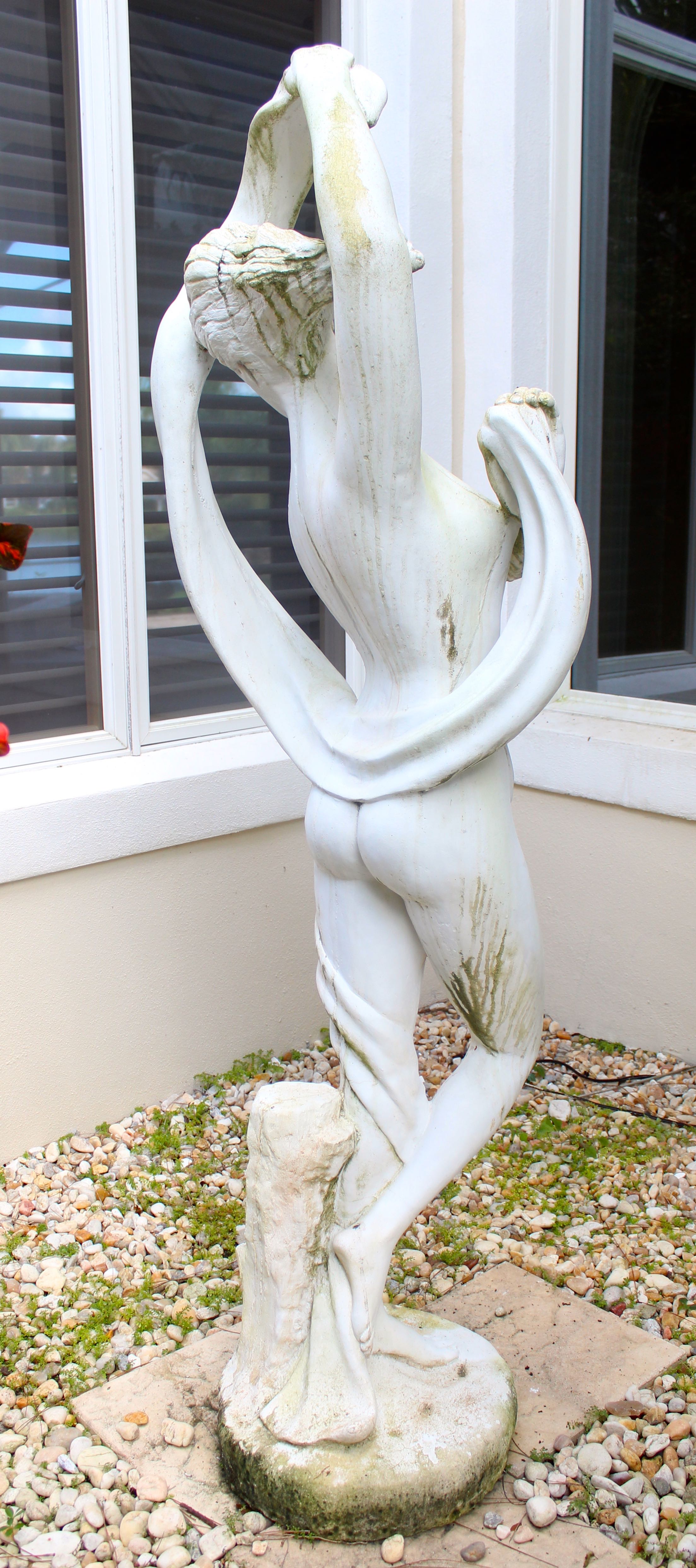 Garden Statue of a Dancing Woman