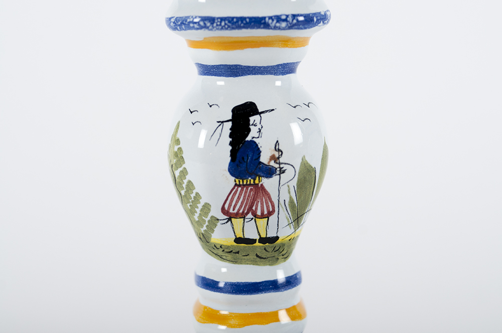 Henriot Quimper Candlesticks