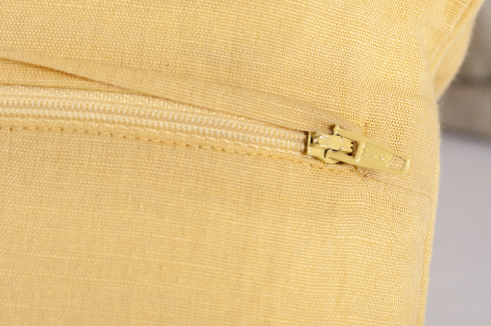 Yellow Floral Couch Pillows