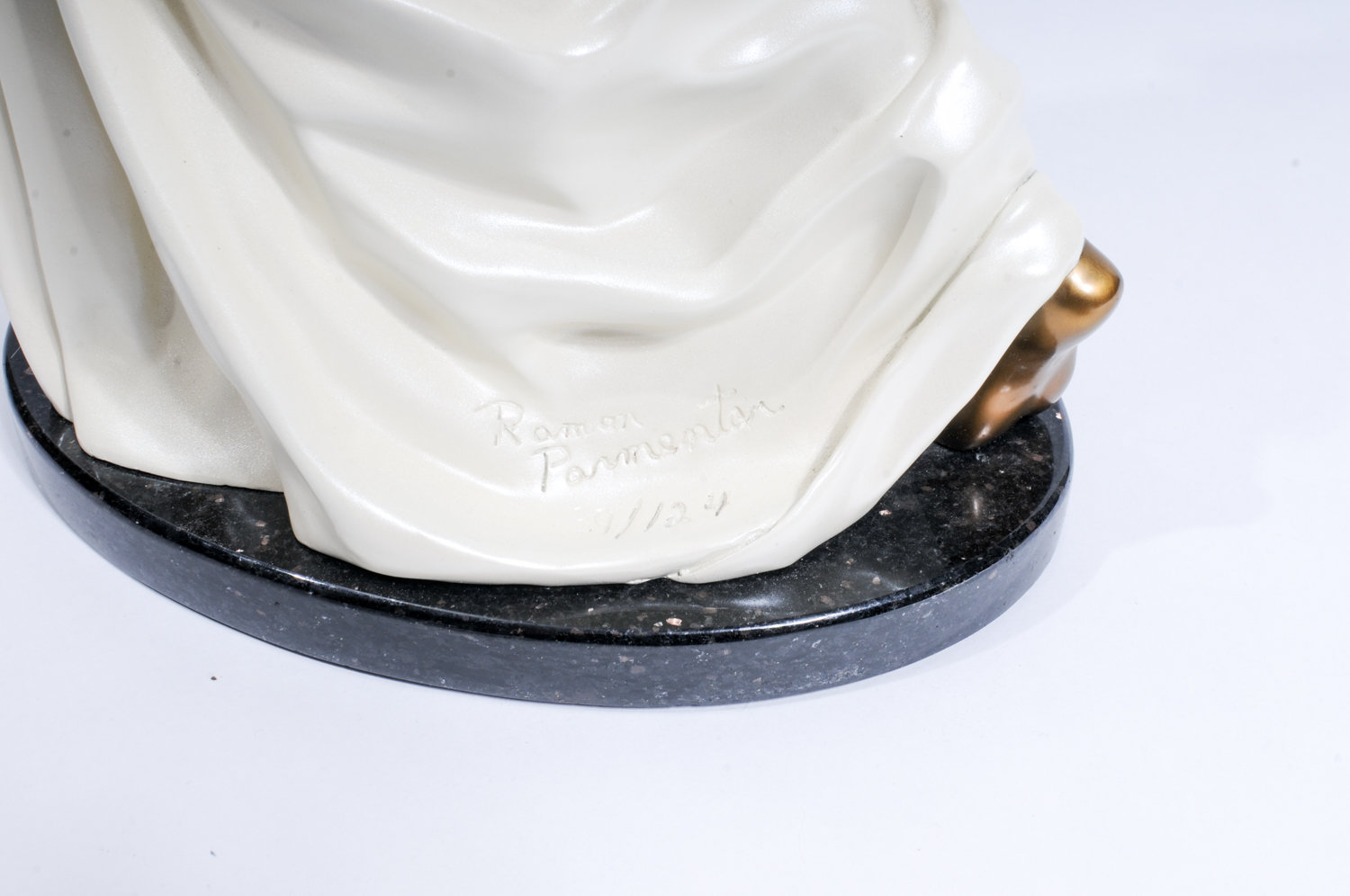 Signed Ramon Parmenter Bronze Sculpture