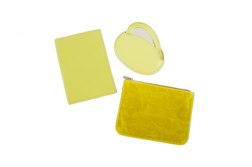 Green Leather Fashion Accessories