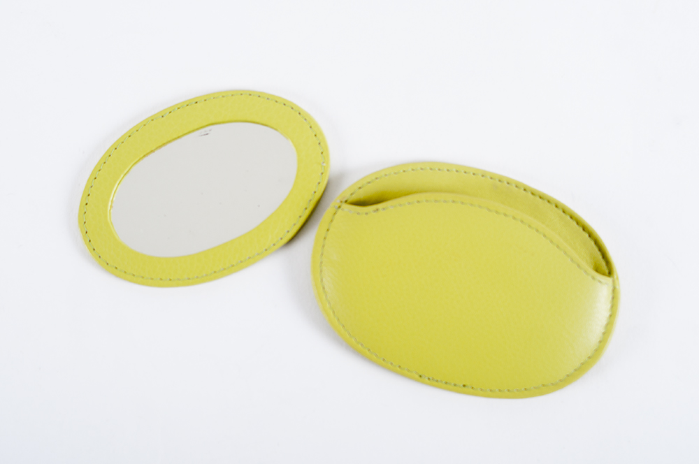 Green Leather Fashion Accessories