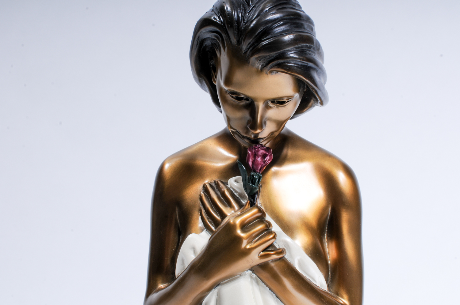 Signed Ramon Parmenter Bronze Sculpture