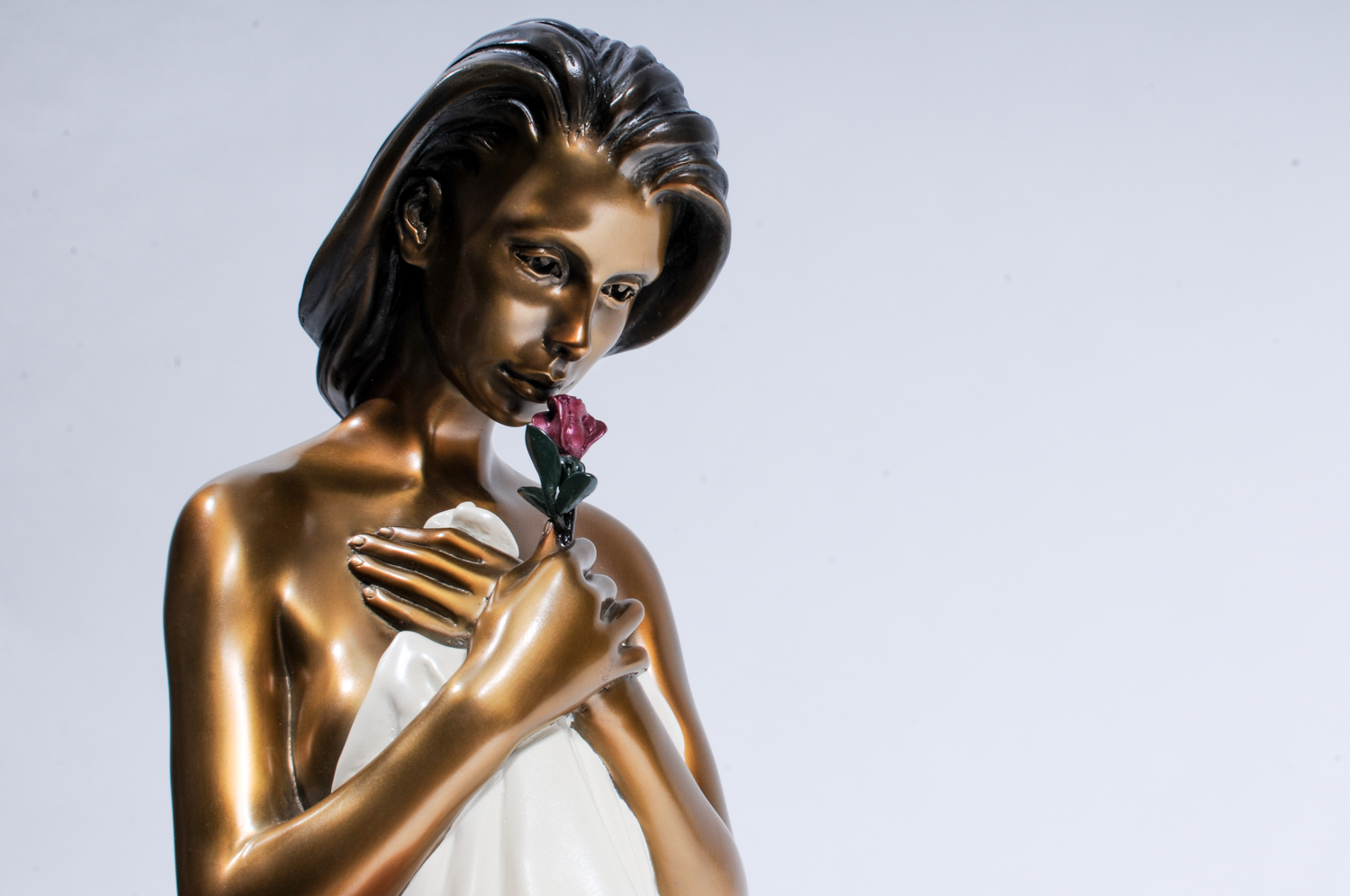 Signed Ramon Parmenter Bronze Sculpture