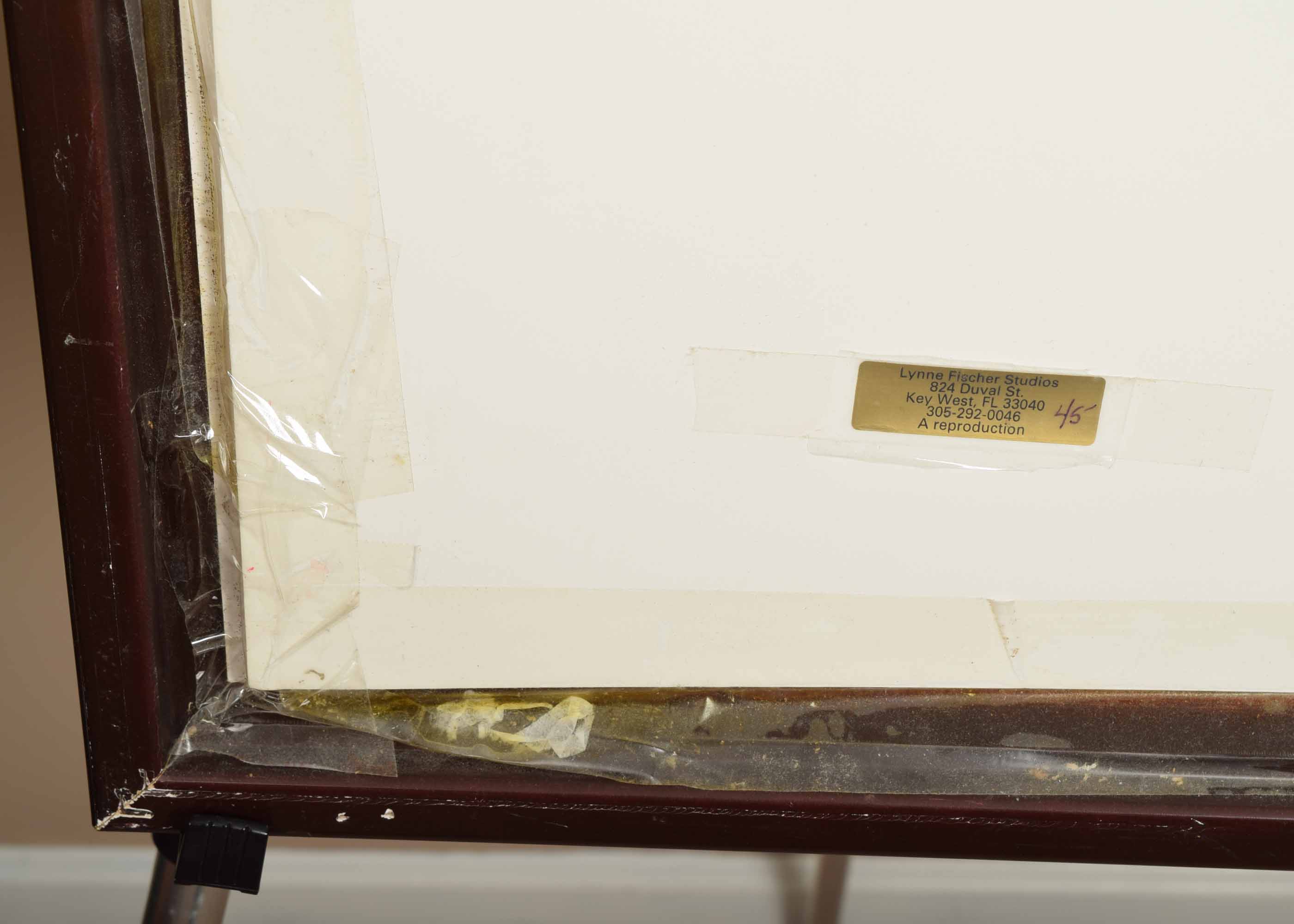 Signed Lynne Fischer Limited Edition "Island Ginger-Key West"