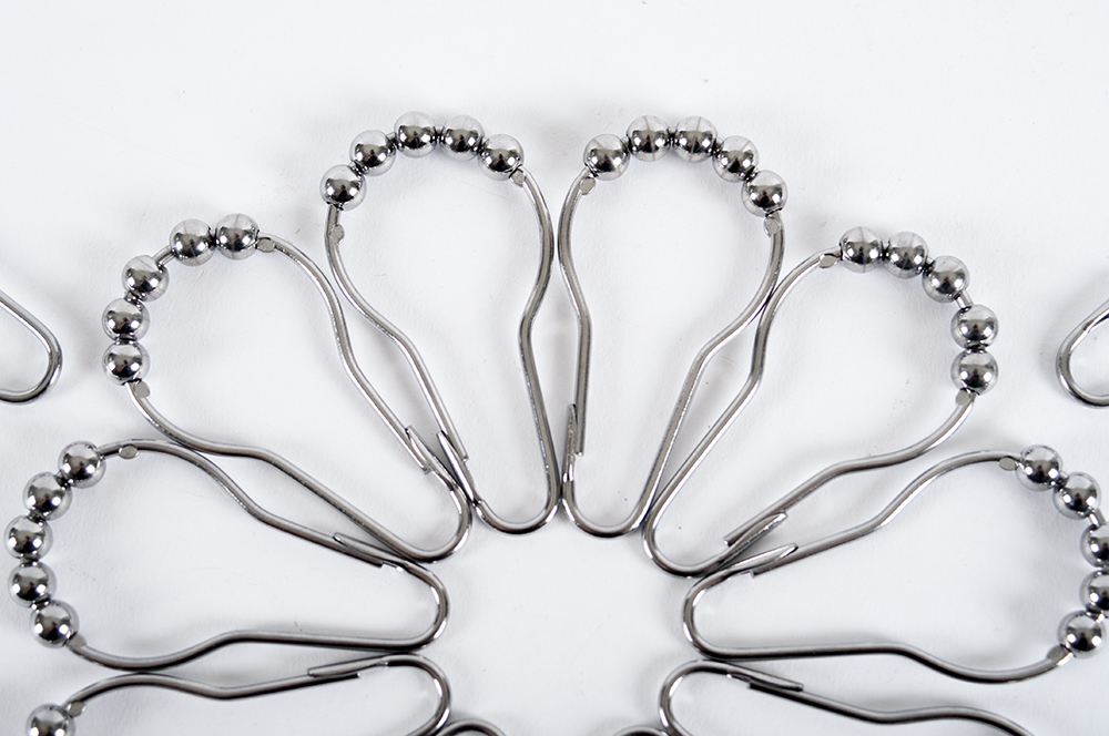 Metal Shower Curtain Hooks