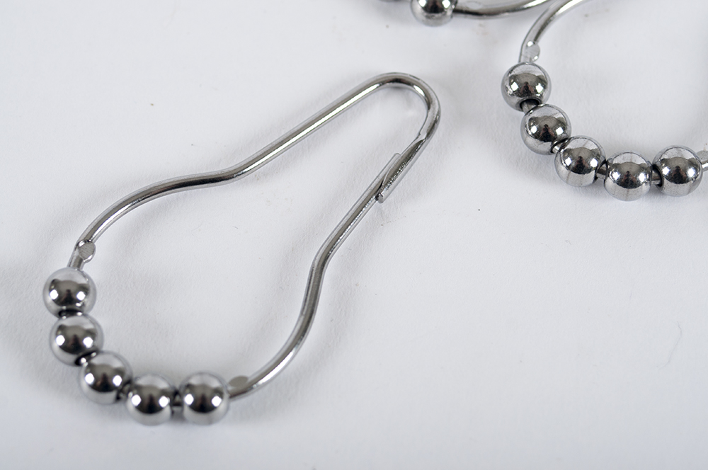 Metal Shower Curtain Hooks
