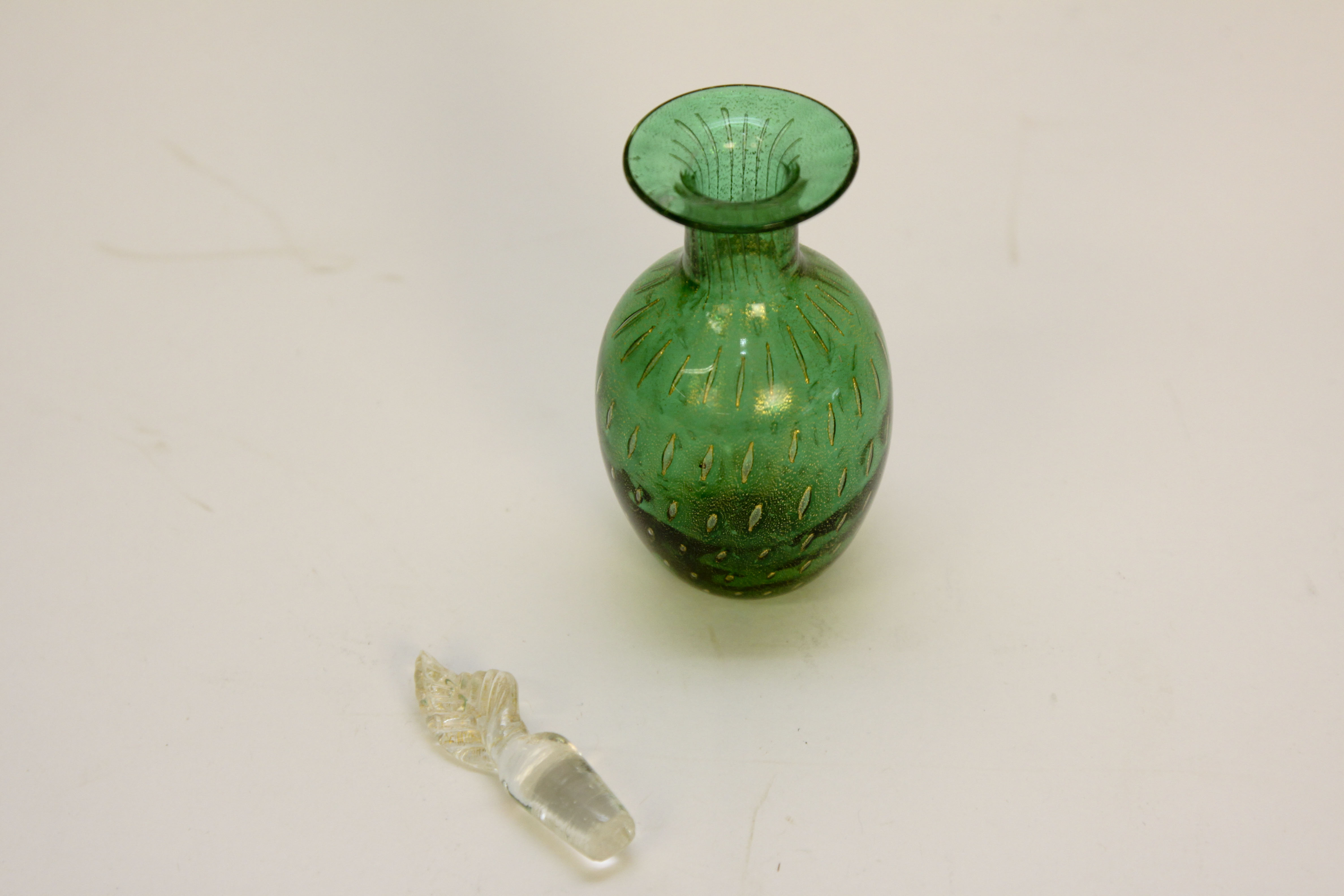 Vintage Collection of Colorful Perfume Bottles