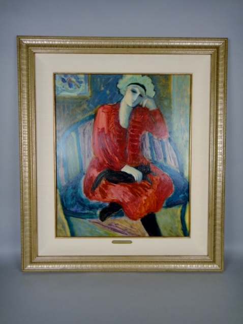 Barbara Wood "Midnight and Me" Original Oil on Canvas